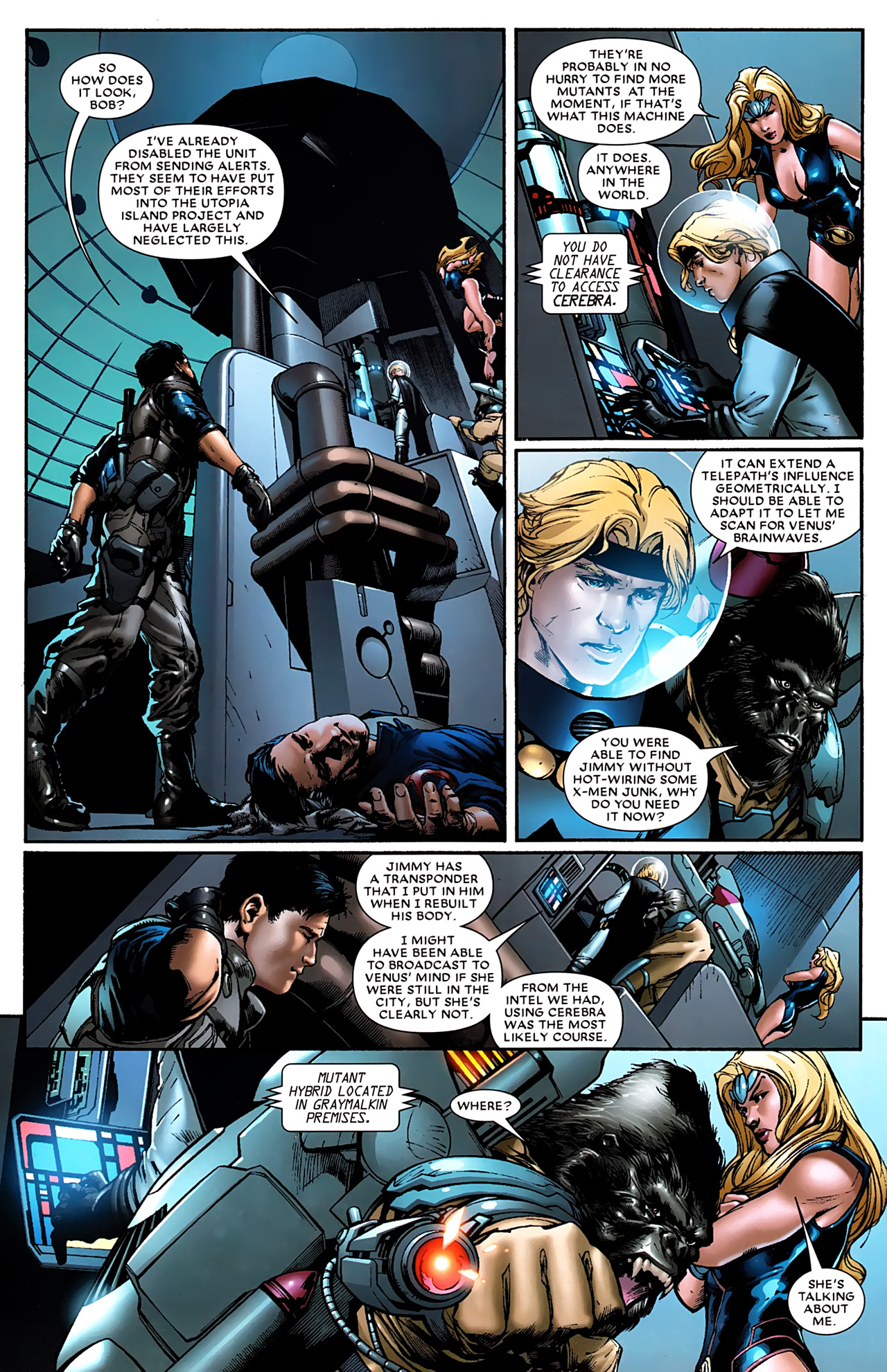 Read online X-Men Vs. Agents Of Atlas comic -  Issue #1 - 14