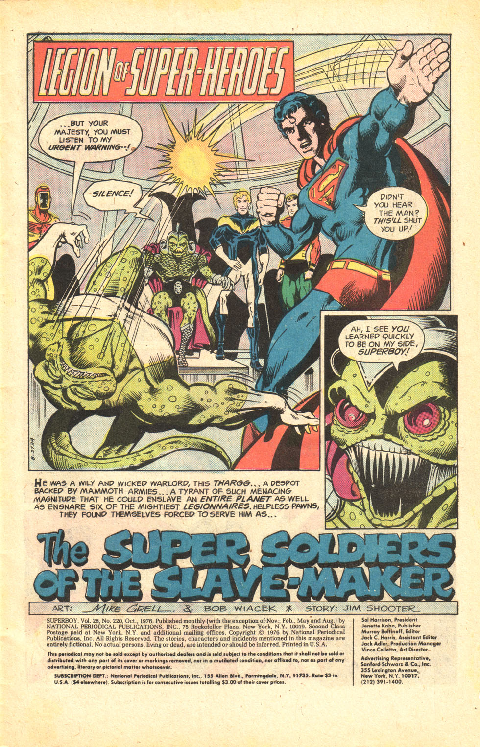 Read online Superboy (1949) comic -  Issue #220 - 2