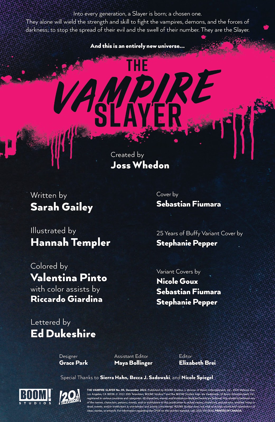 The Vampire Slayer issue 9 - Page 2