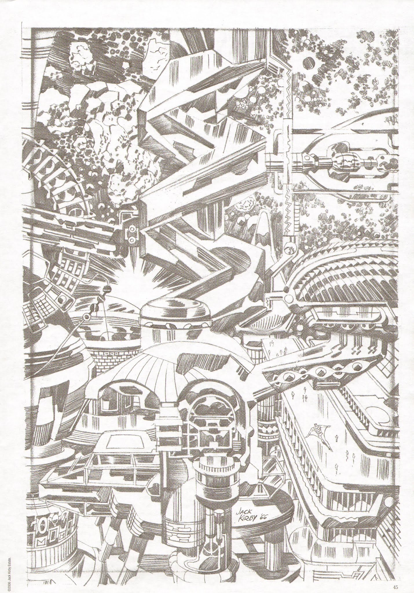 Read online The Jack Kirby Collector comic -  Issue #45 - 46