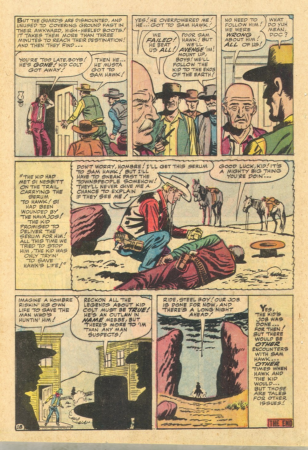 Read online Kid Colt Outlaw comic -  Issue #111 - 24