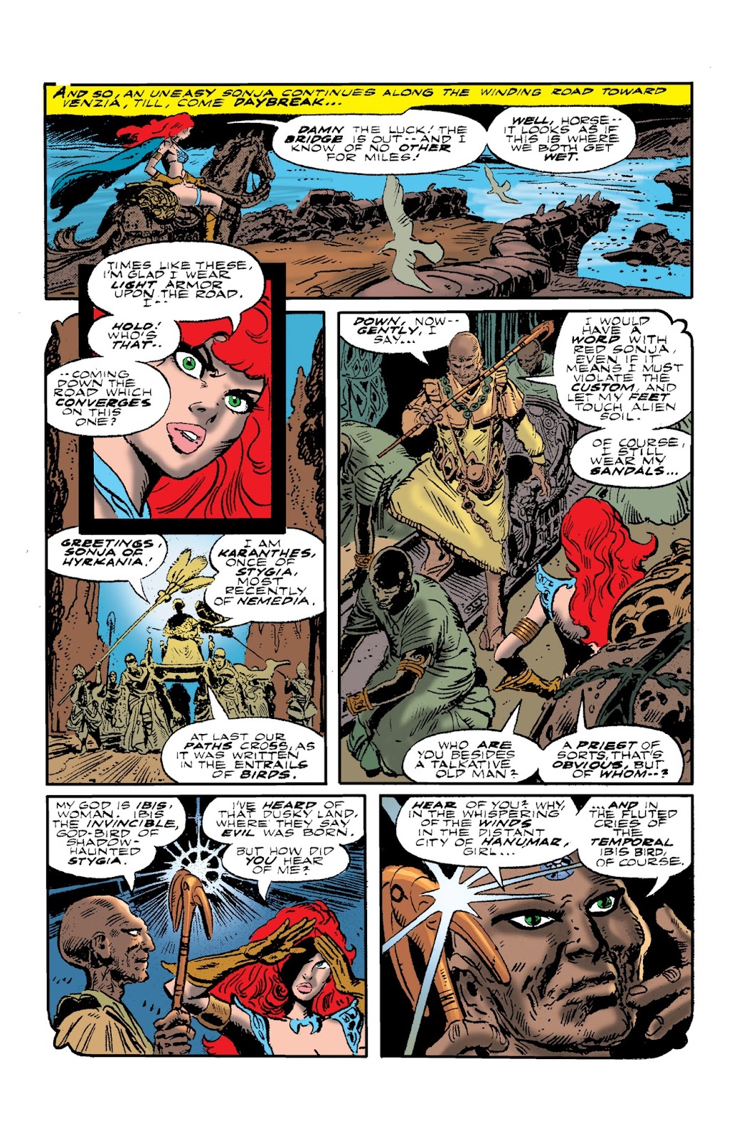The Adventures of Red Sonja issue TPB 1 - Page 100