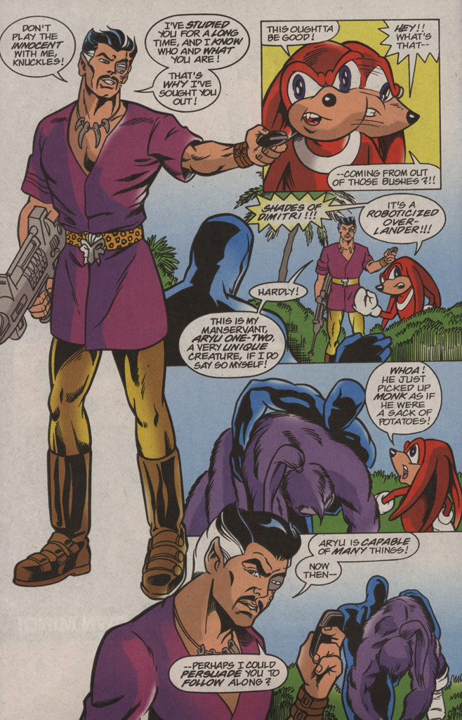Read online Knuckles the Echidna comic -  Issue #31 - 10