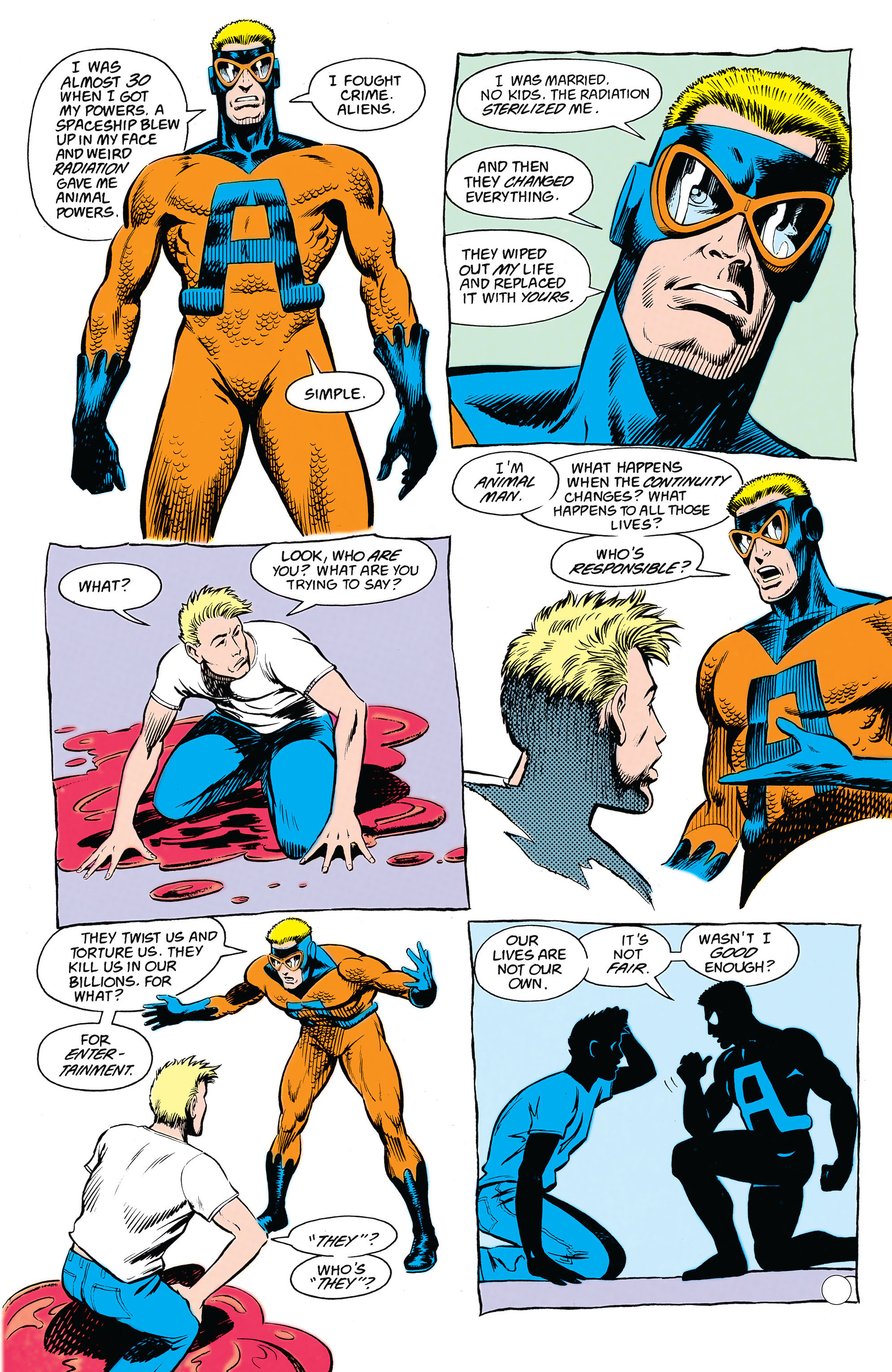 Read online Animal Man (1988) comic -  Issue #19 - 10