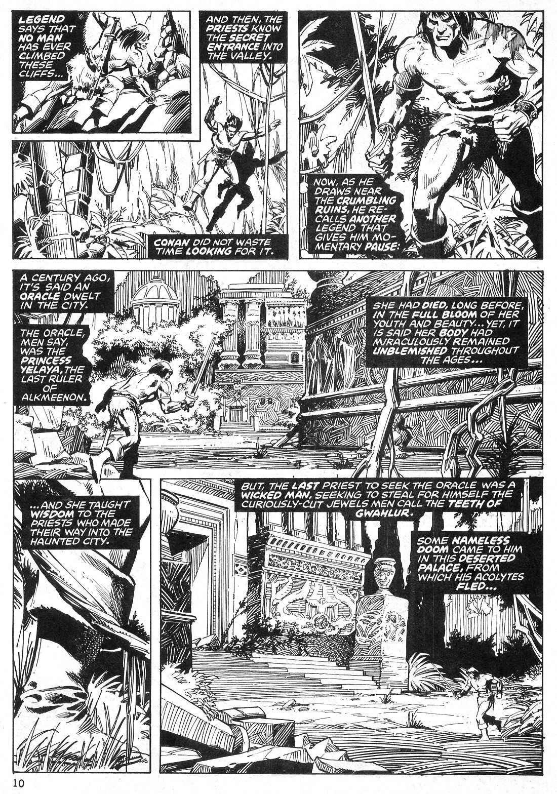 The Savage Sword Of Conan Issue #25 #26 - English 10