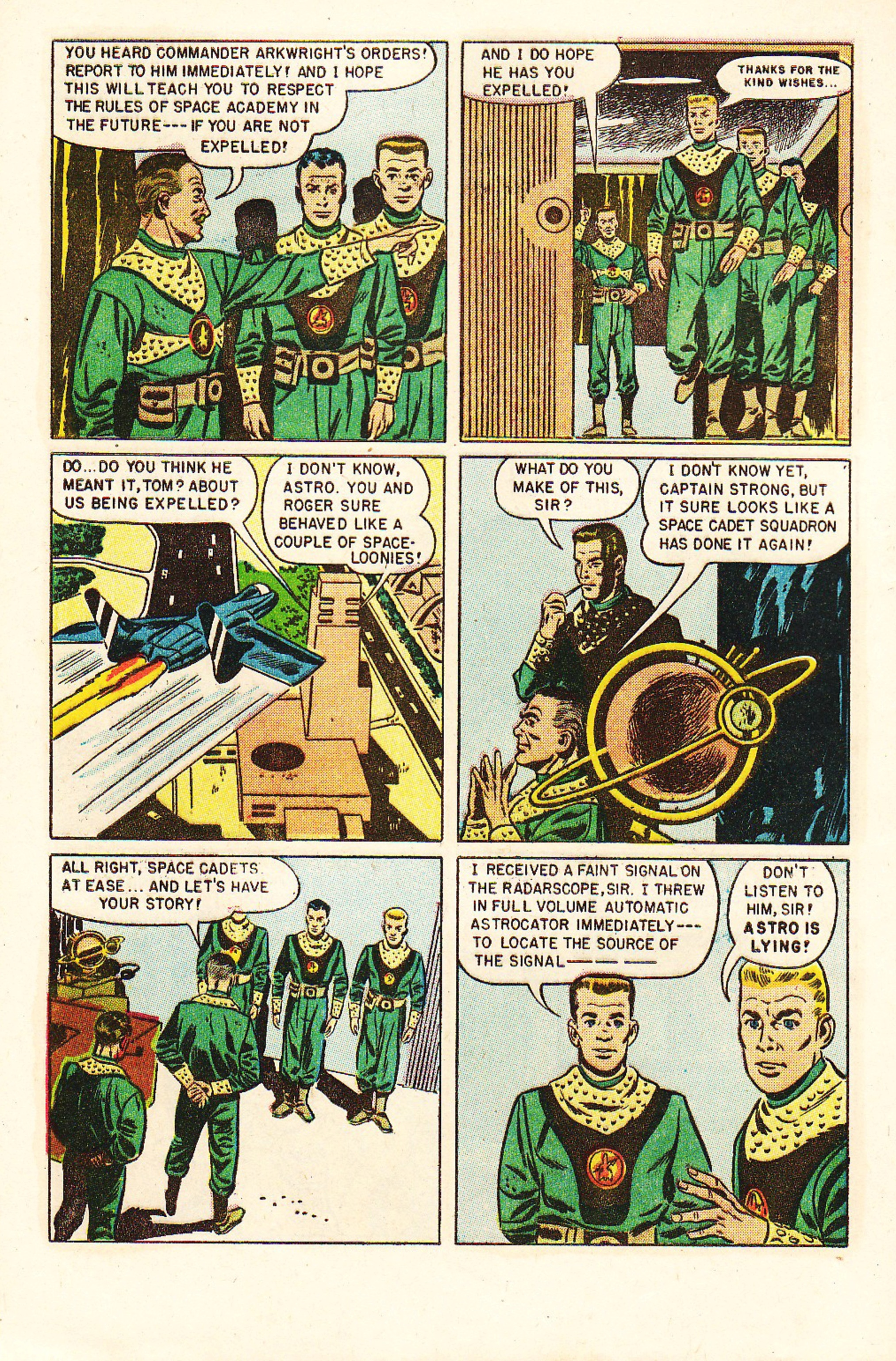 Read online Tom Corbett: Space Cadet Classics comic -  Issue #6 - 7