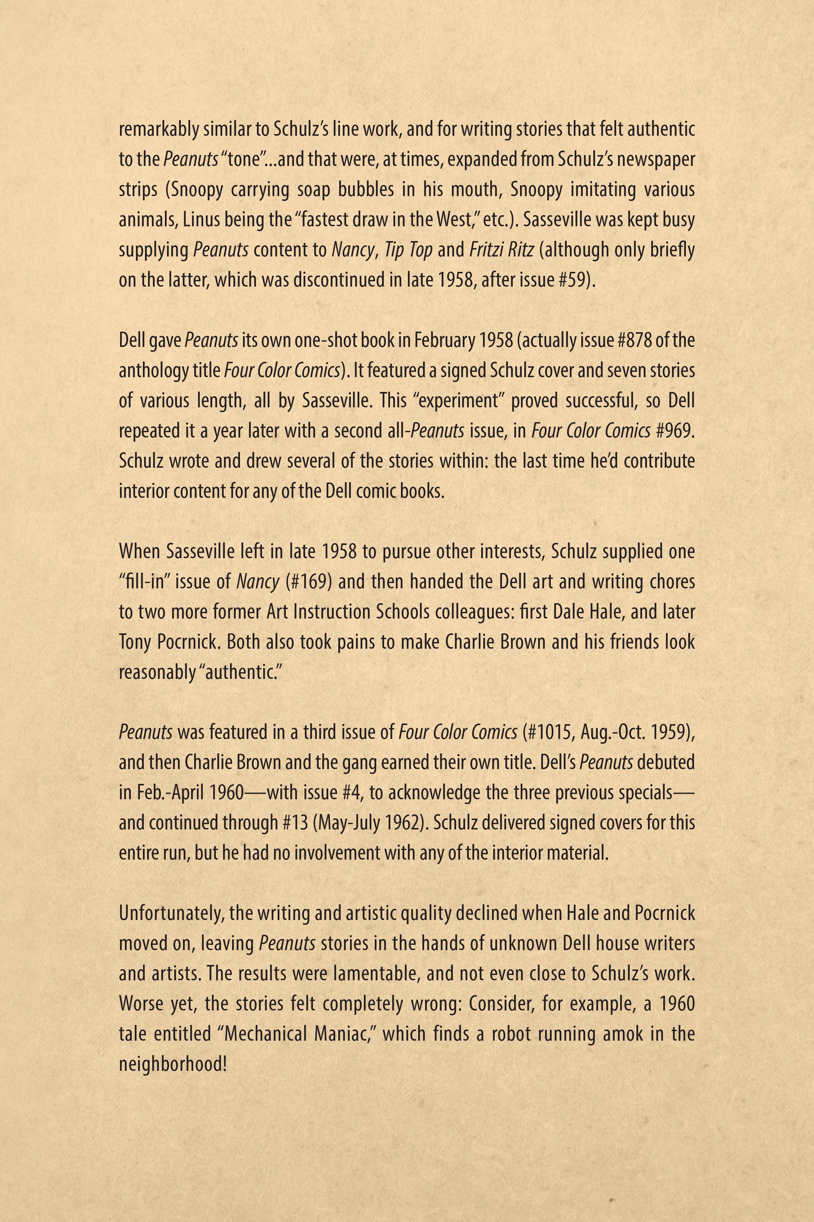 Read online Peanuts Dell Archive comic -  Issue # TPB (Part 1) - 6