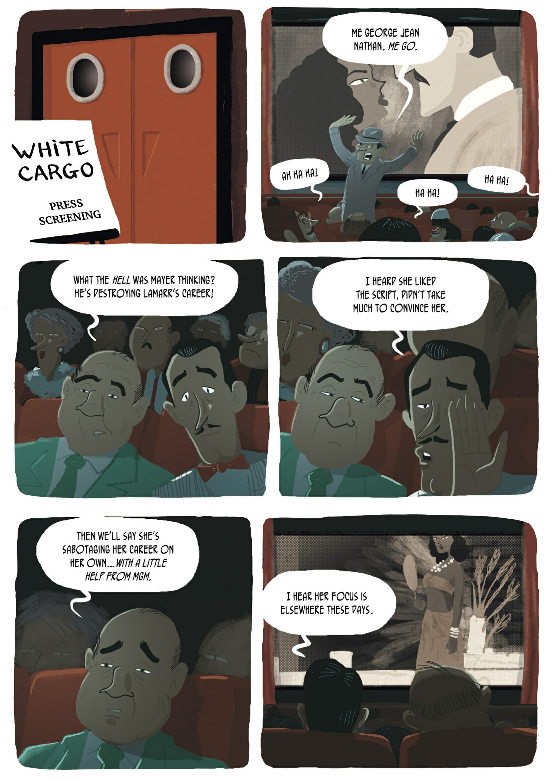 Read online Hedy Lamarr: An Incredible Life comic -  Issue # TPB (Part 2) - 36