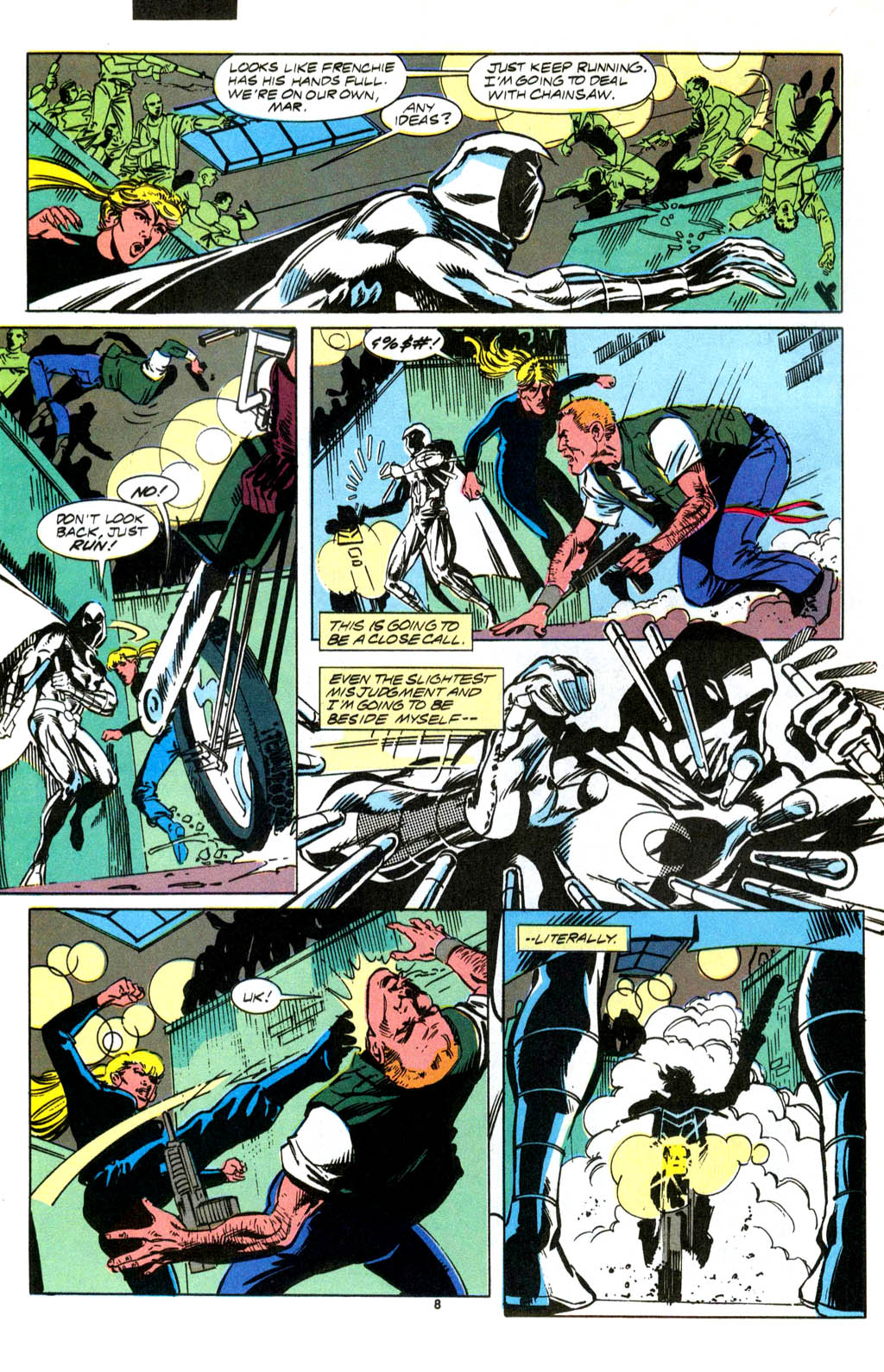 Read online Marc Spector: Moon Knight comic -  Issue #23 - 7
