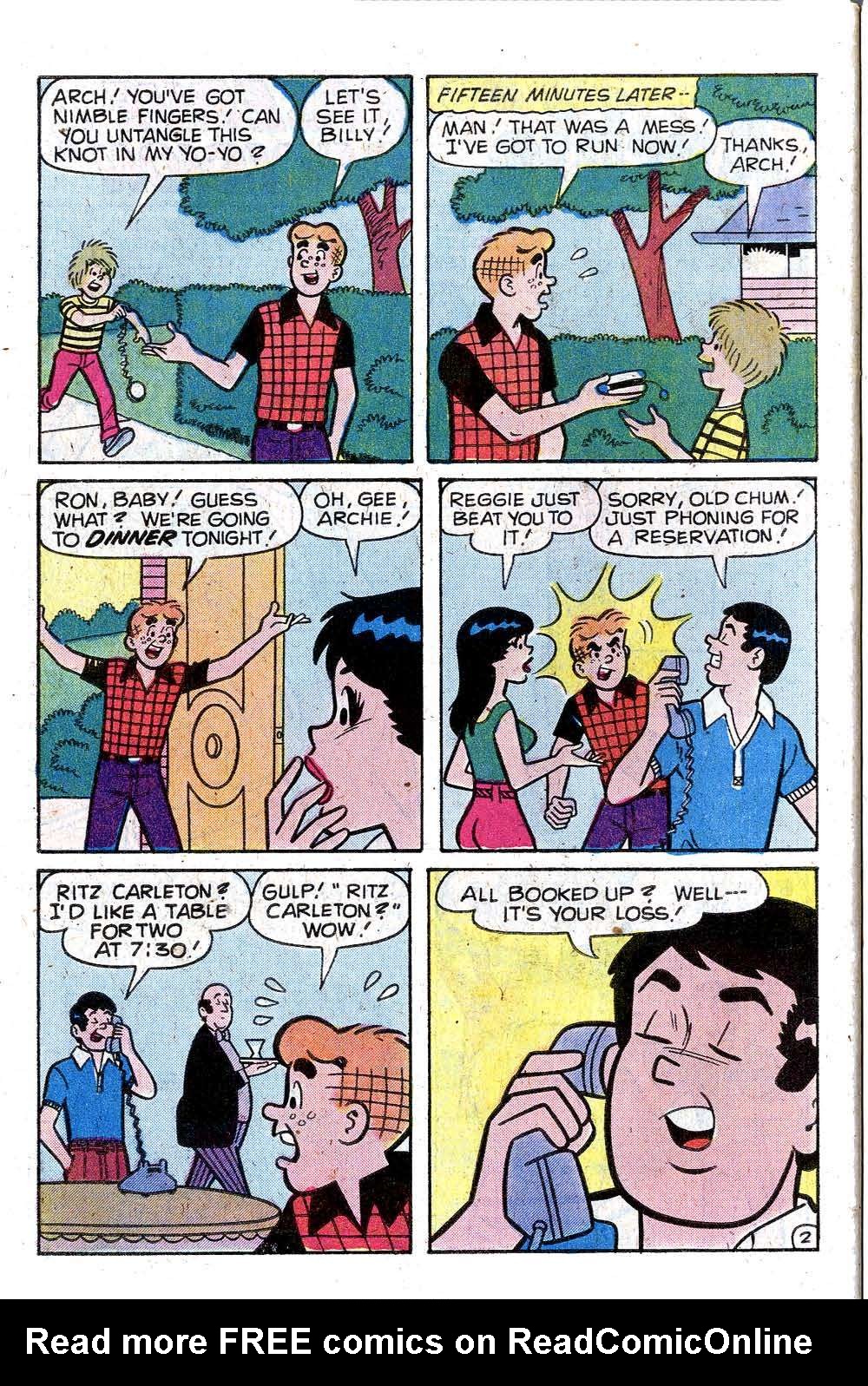Read online Archie (1960) comic -  Issue #287 - 30