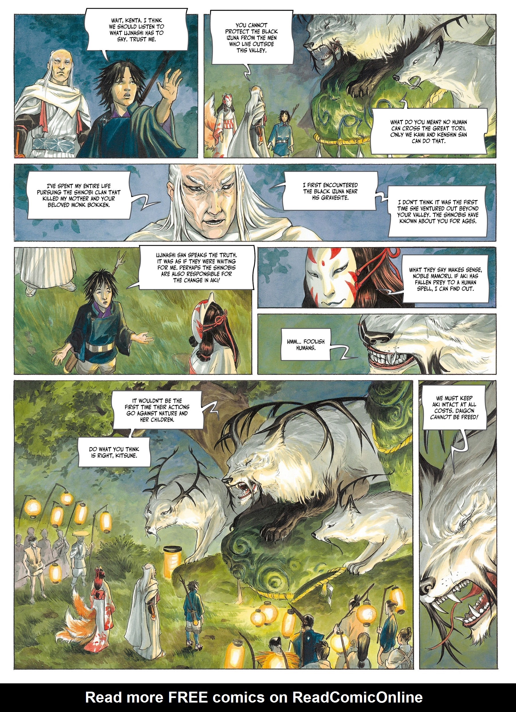 Read online Izuna comic -  Issue #3 - 42