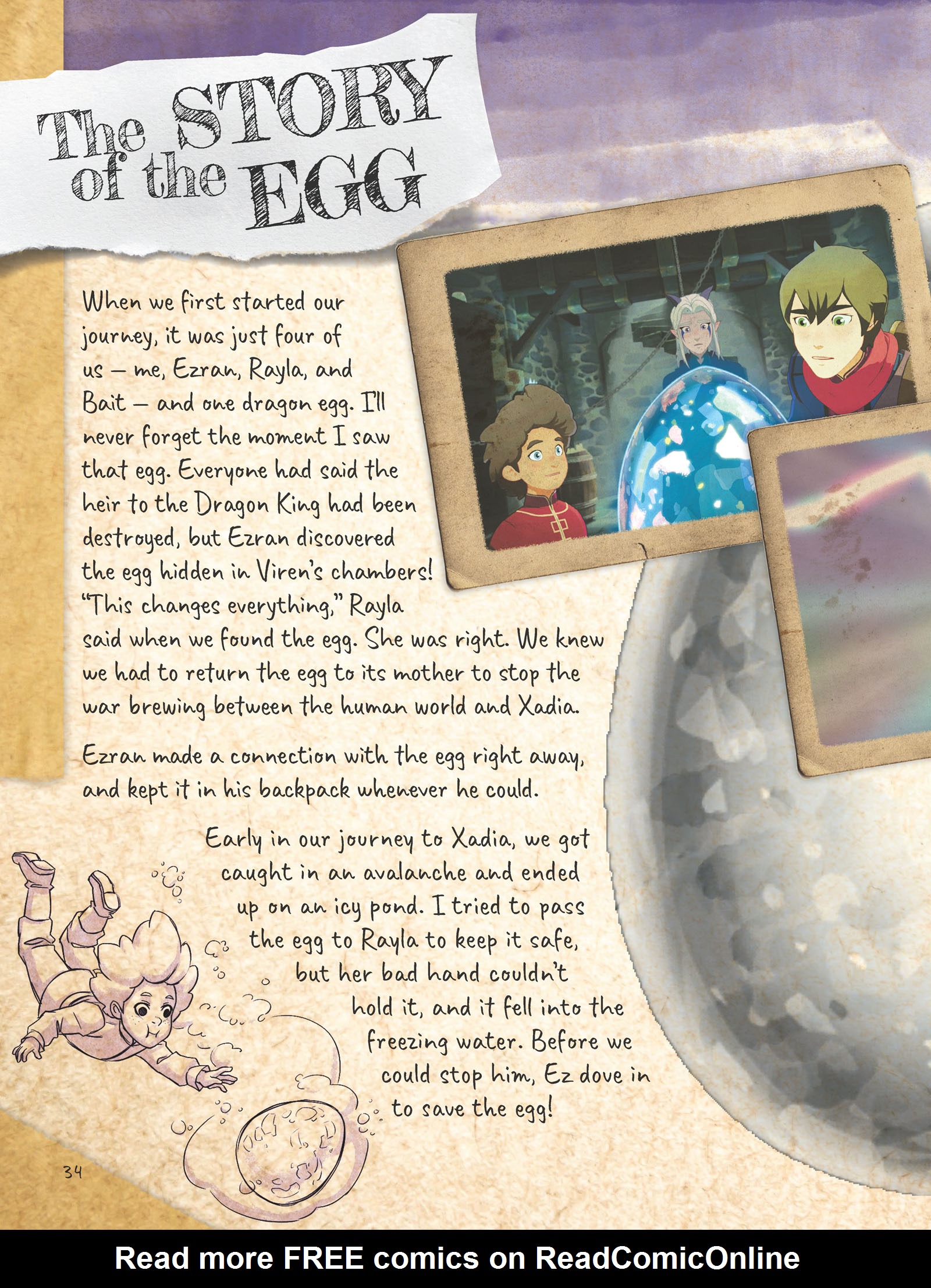 Read online Callum’s Spellbook: The Dragon Prince comic -  Issue # TPB (Part 1) - 36