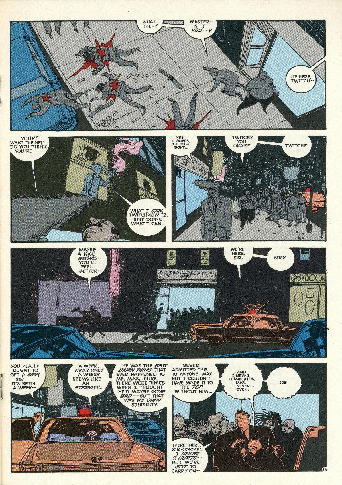 Read online The Shadow (1987) comic -  Issue #14 - 19