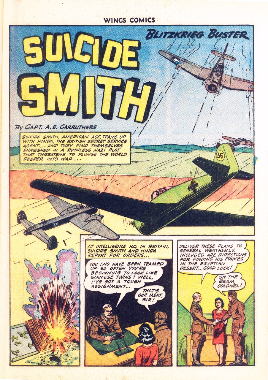 Read online Wings Comics comic -  Issue #34 - 25