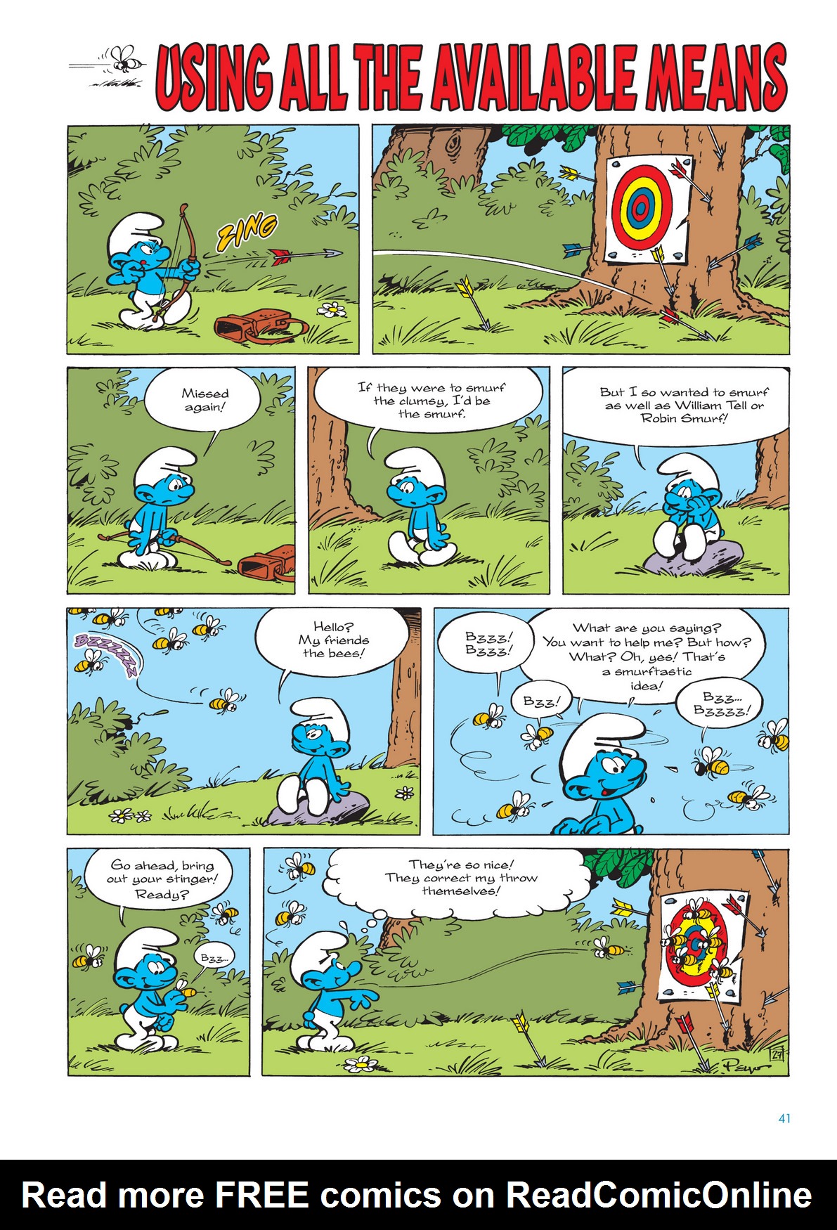 Read online The Smurfs comic -  Issue #11 - 41