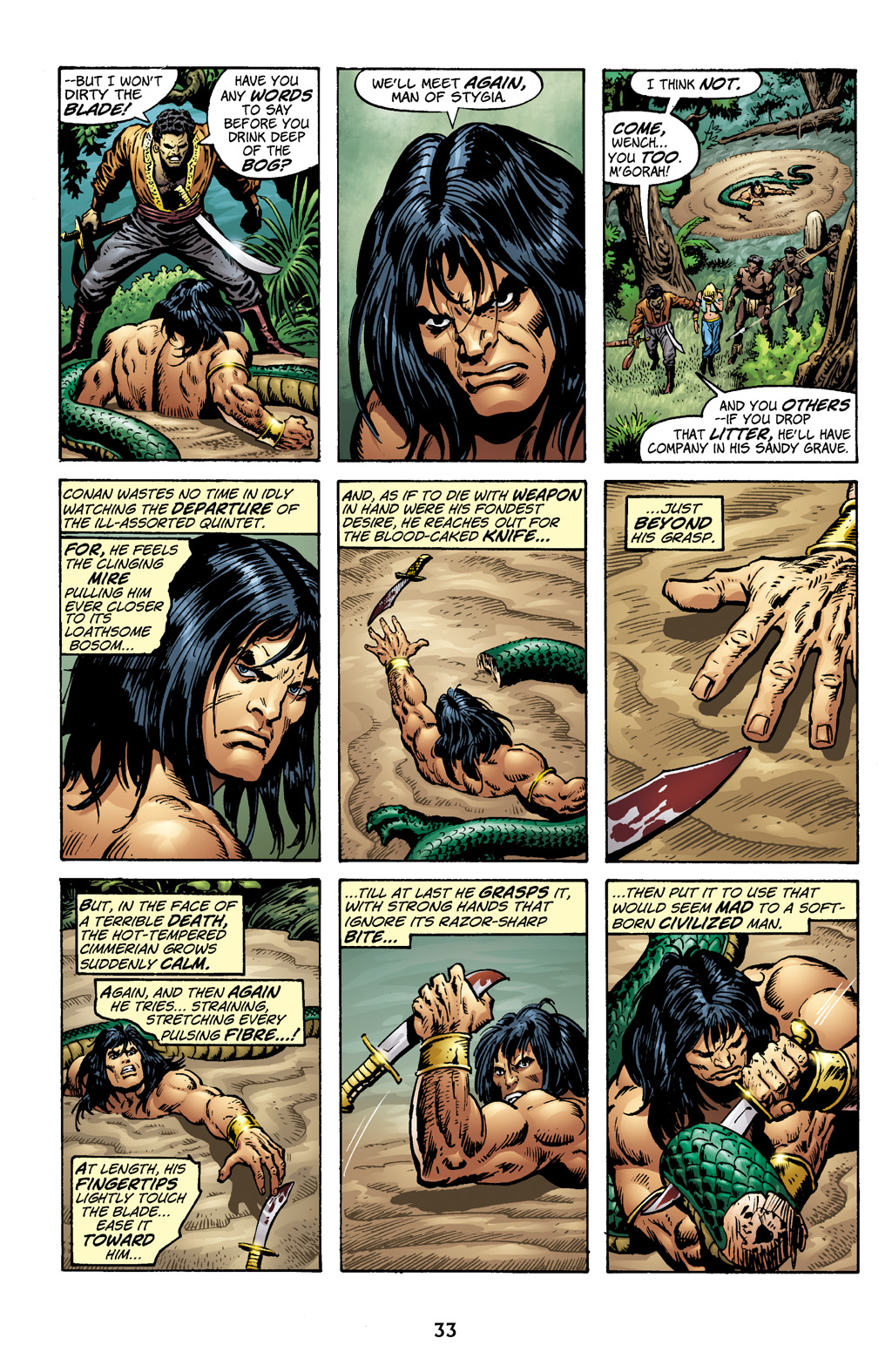 Read online The Chronicles of Conan comic -  Issue # TPB 5 (Part 1) - 32