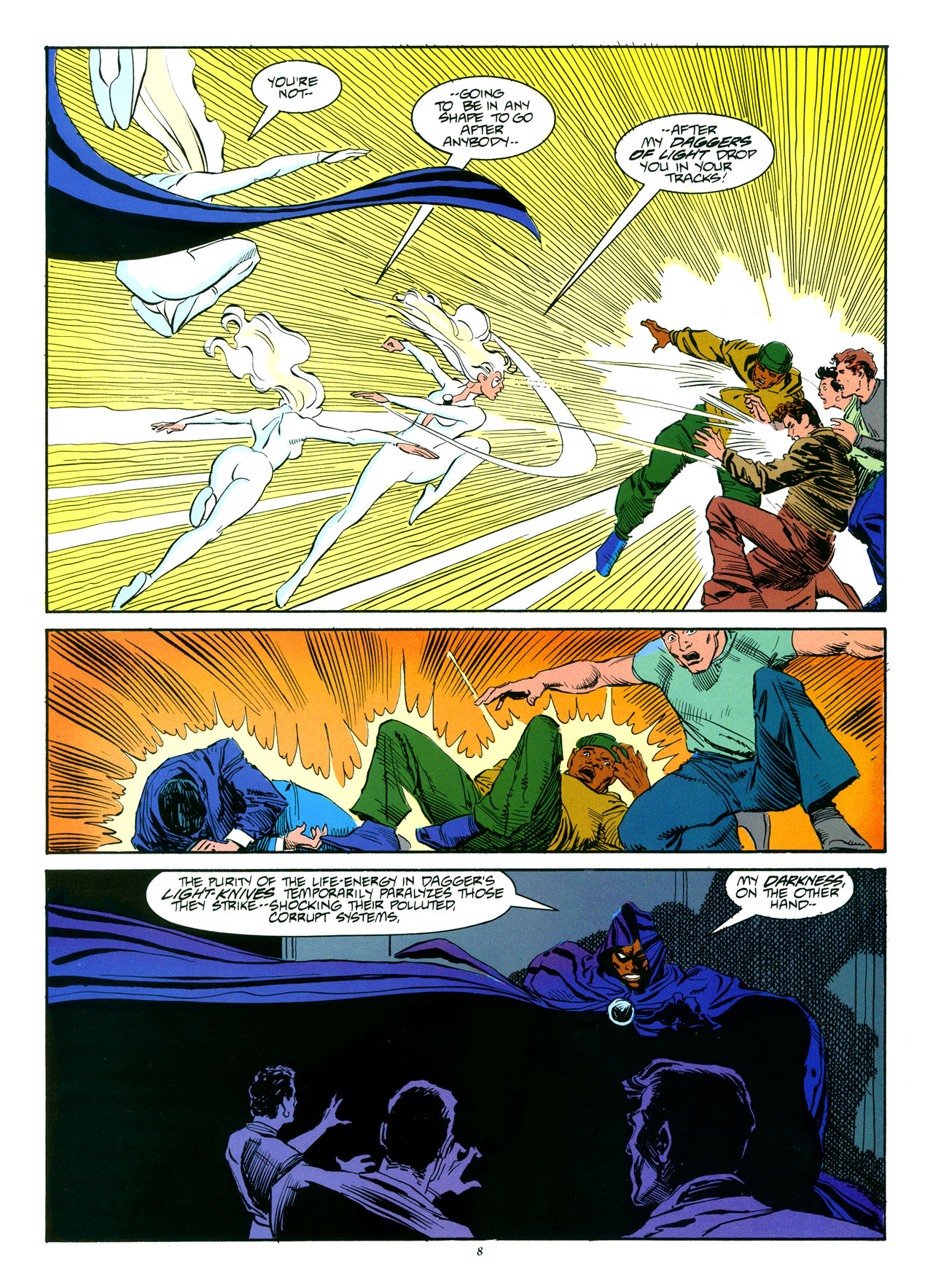Read online Marvel Graphic Novel comic -  Issue #35 - Cloak & Dagger - Predator and Prey - 12
