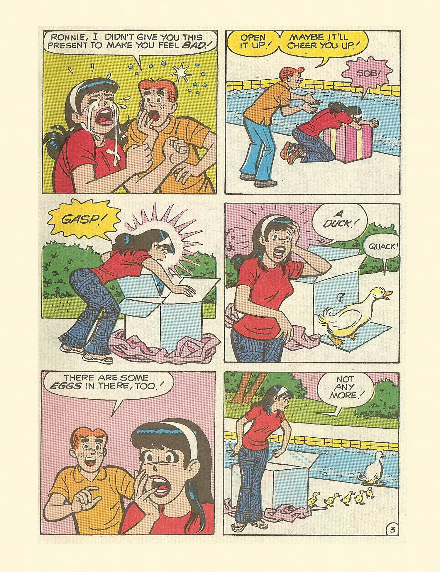 Read online Betty and Veronica Digest Magazine comic -  Issue #57 - 23