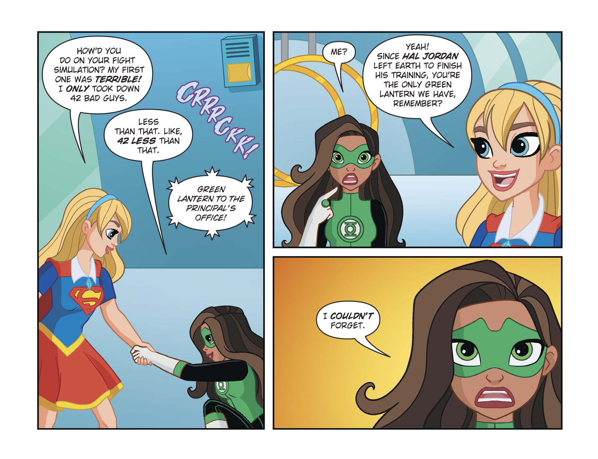 Read online DC Super Hero Girls: Spaced Out comic -  Issue #1 - 11