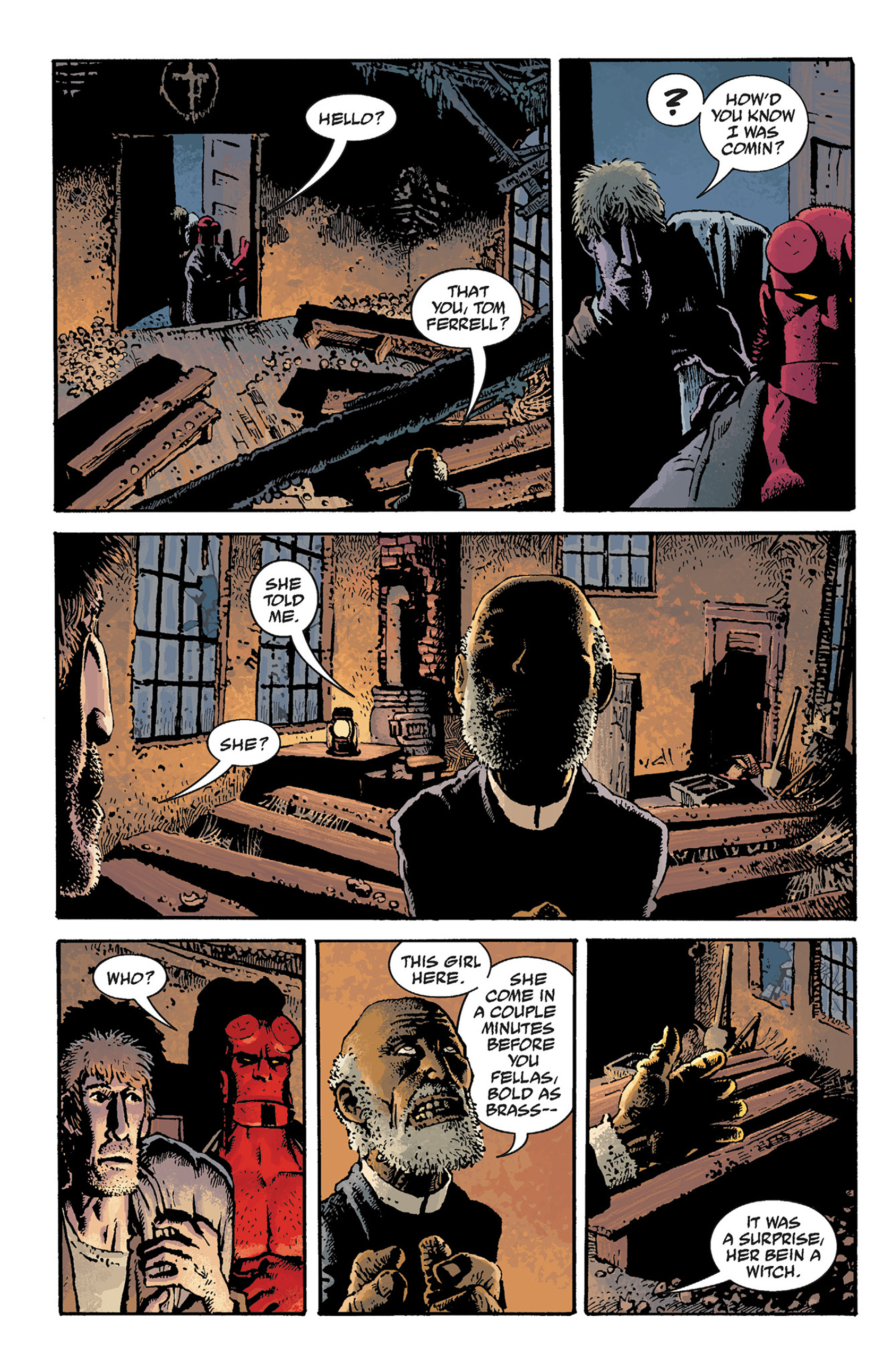 Read online Hellboy: The Crooked Man and Others comic -  Issue # TPB - 50