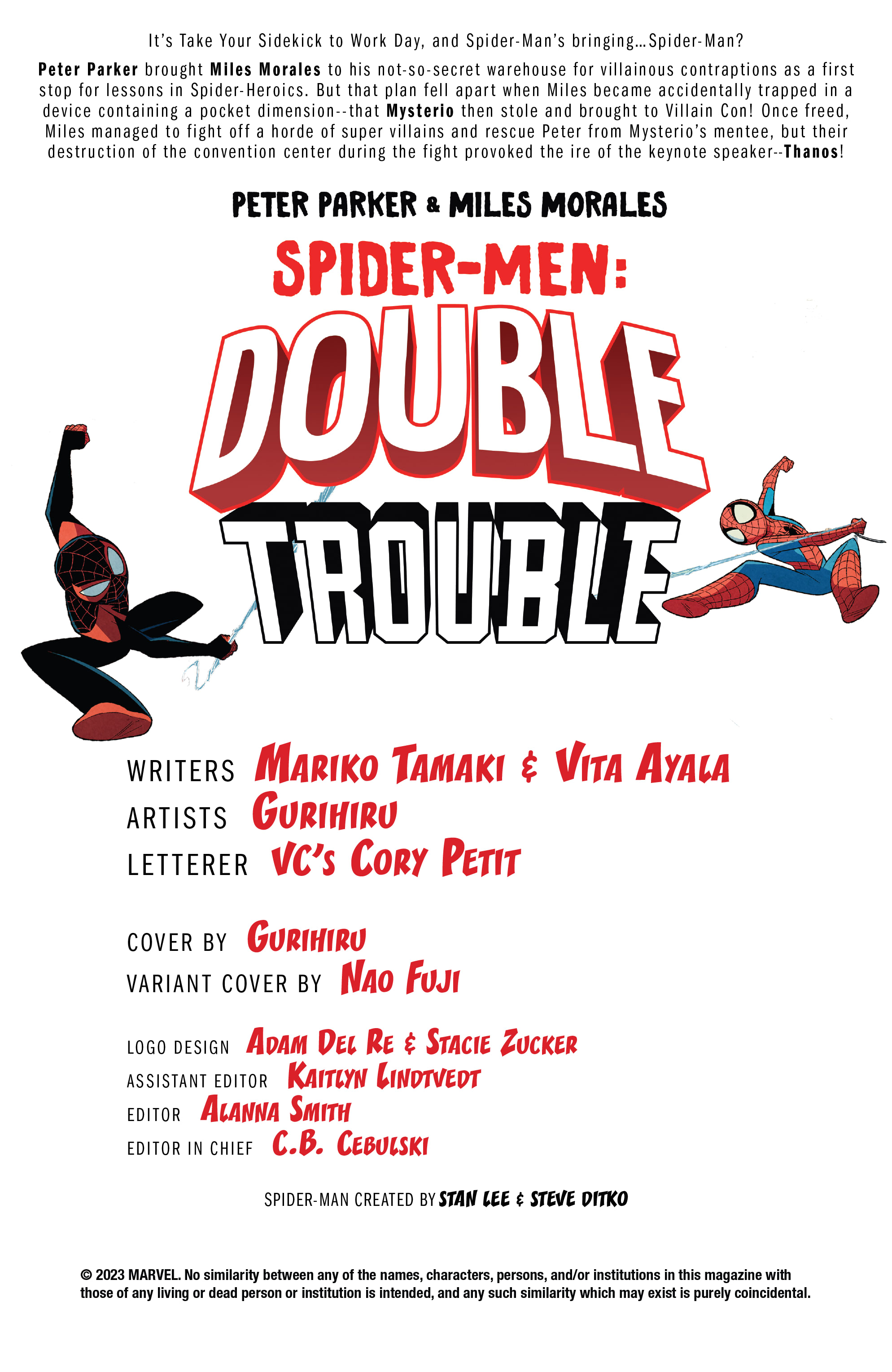Read online Peter Parker And Miles Morales Spider-Men Double Trouble comic -  Issue #4 - 2