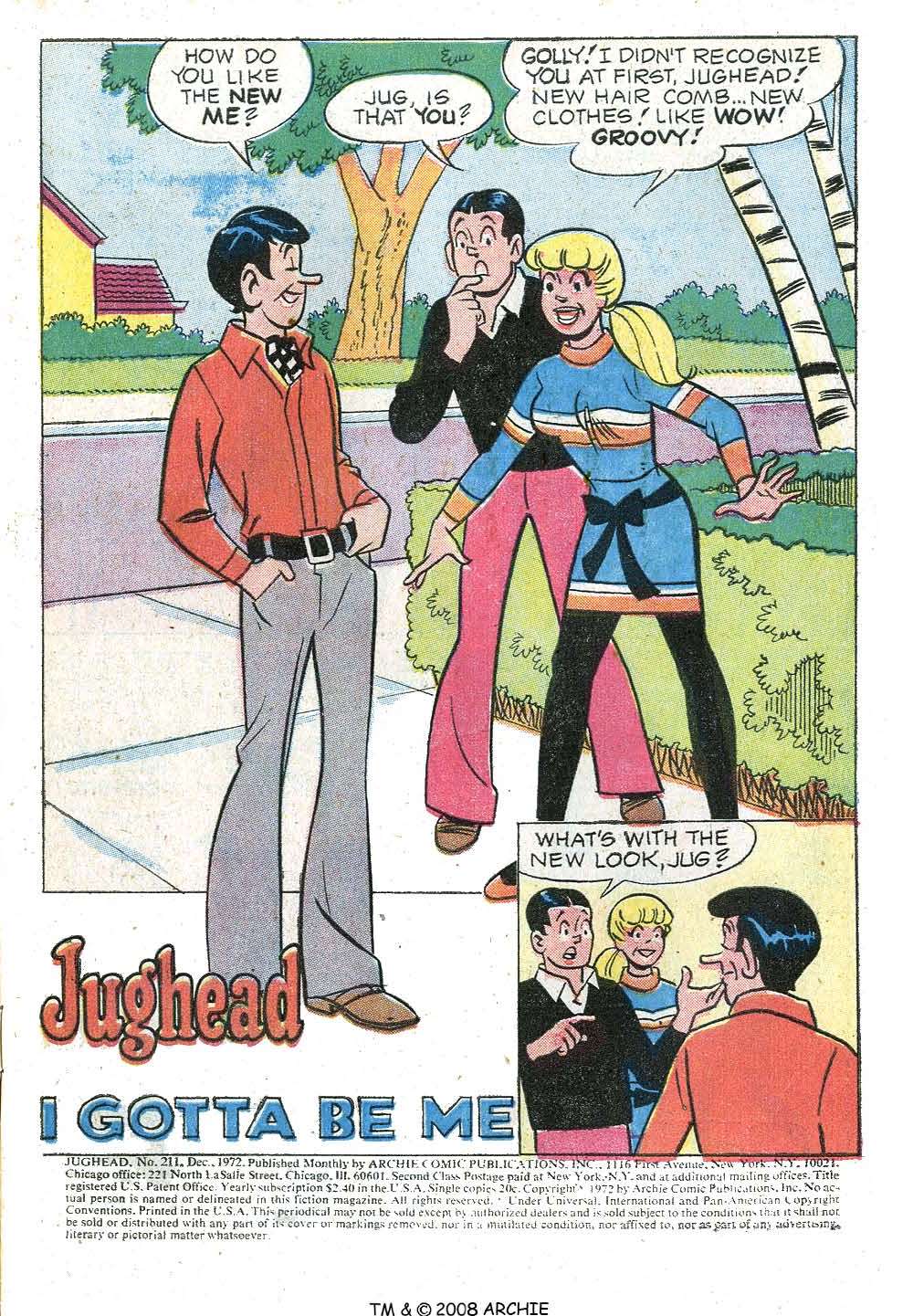 Read online Jughead (1965) comic -  Issue #211 - 3