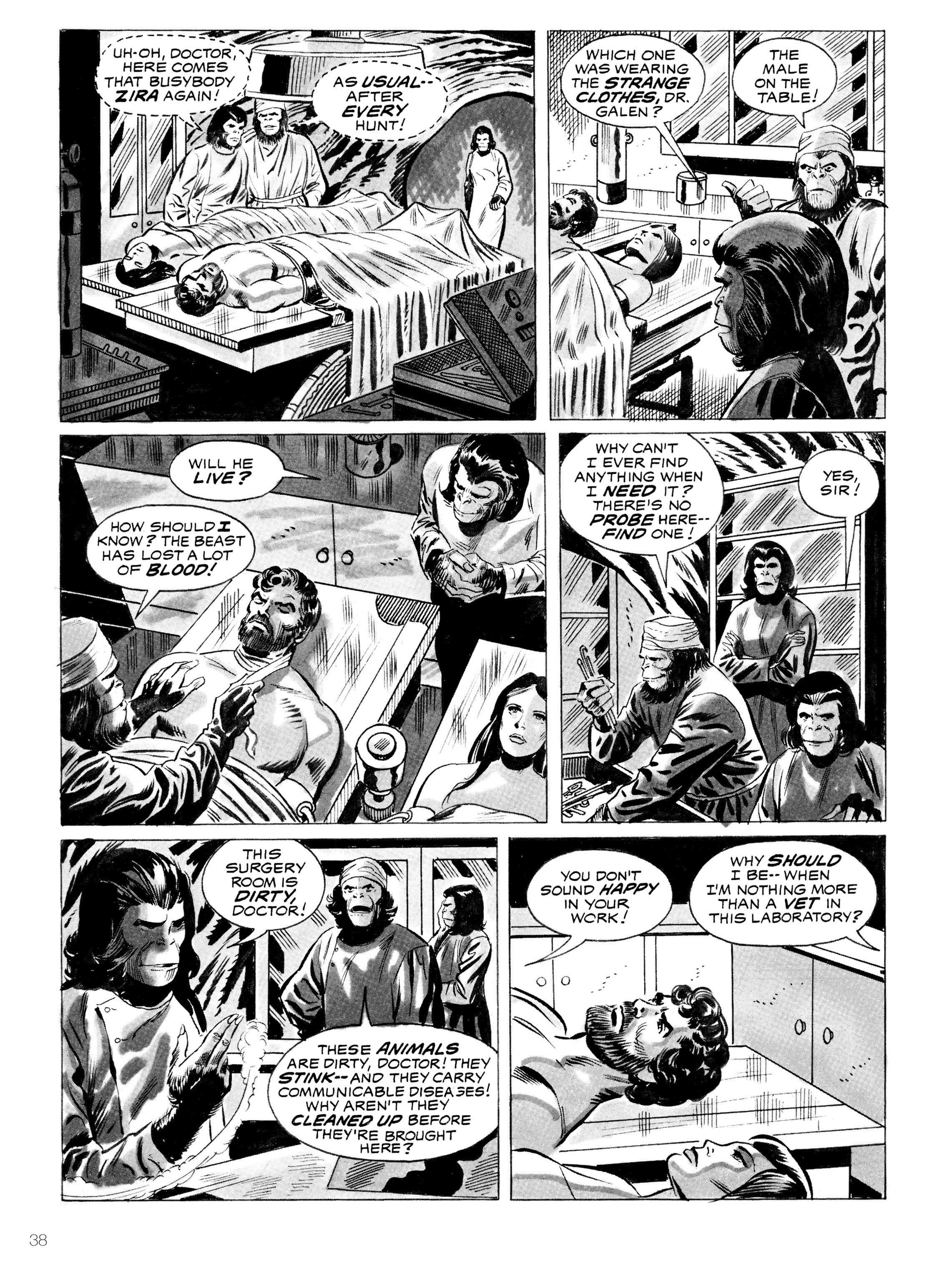Read online Planet of the Apes: Archive comic -  Issue # TPB 2 (Part 1) - 35