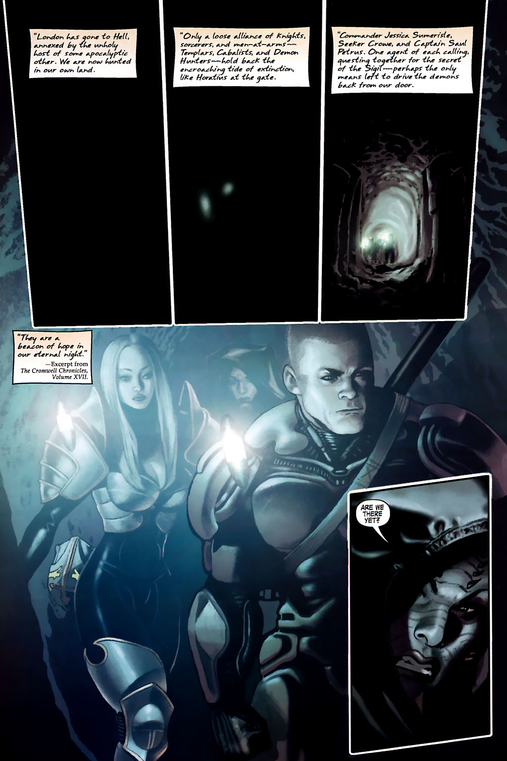 Read online Hellgate: London comic -  Issue #2 - 3