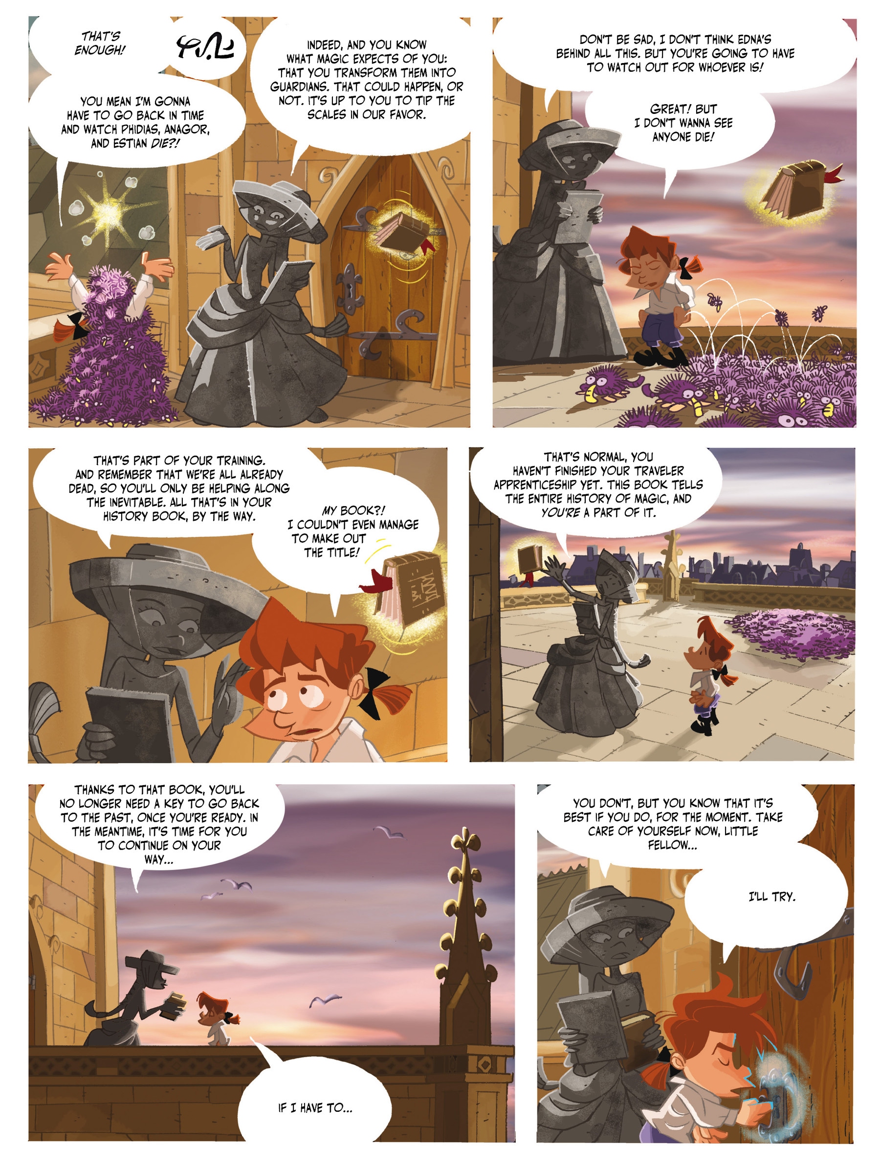 Read online Gregory and the Gargoyles comic -  Issue #4 - 16