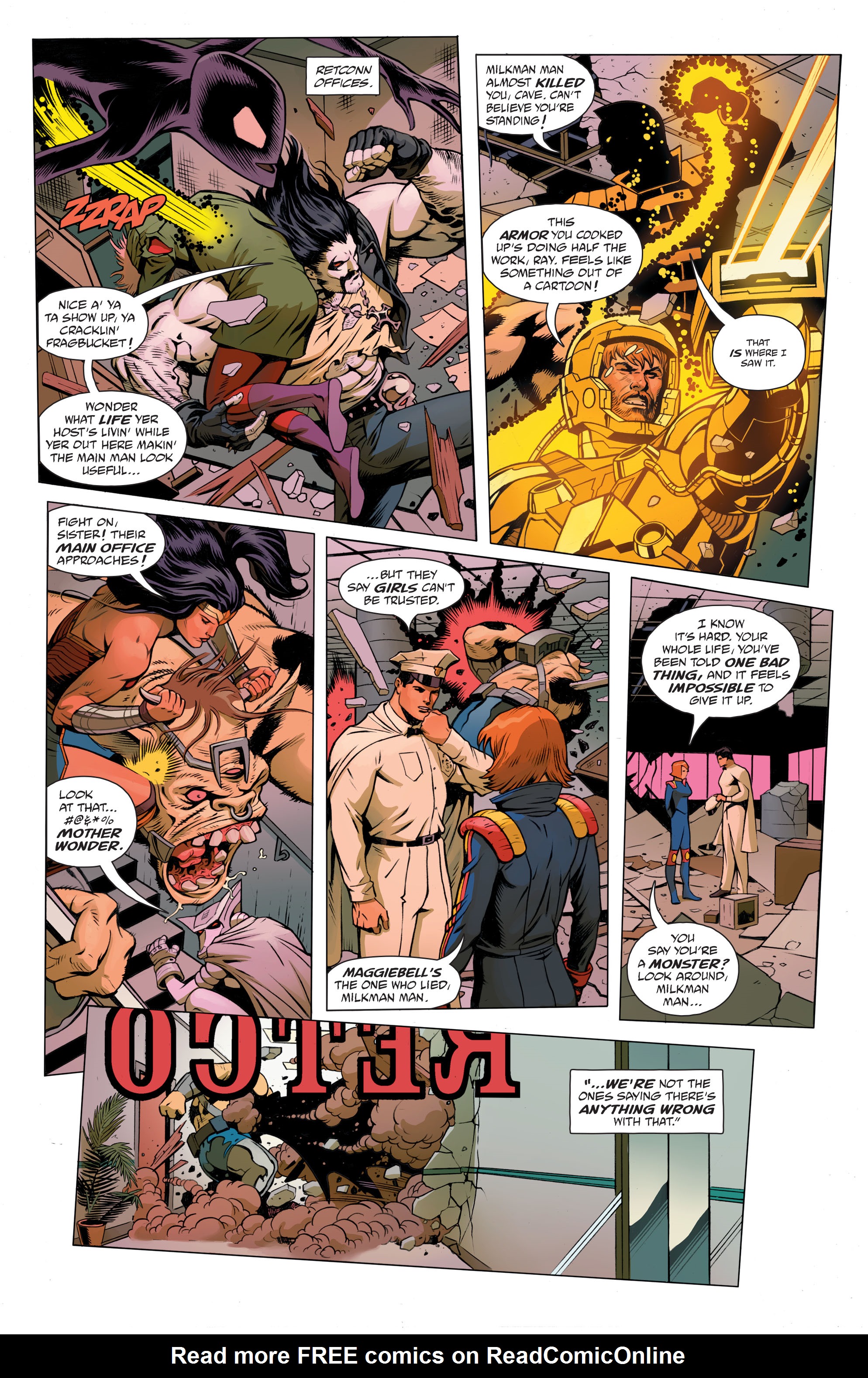 Read online DC/Young Animal: Milk Wars comic -  Issue # TPB (Part 2) - 74