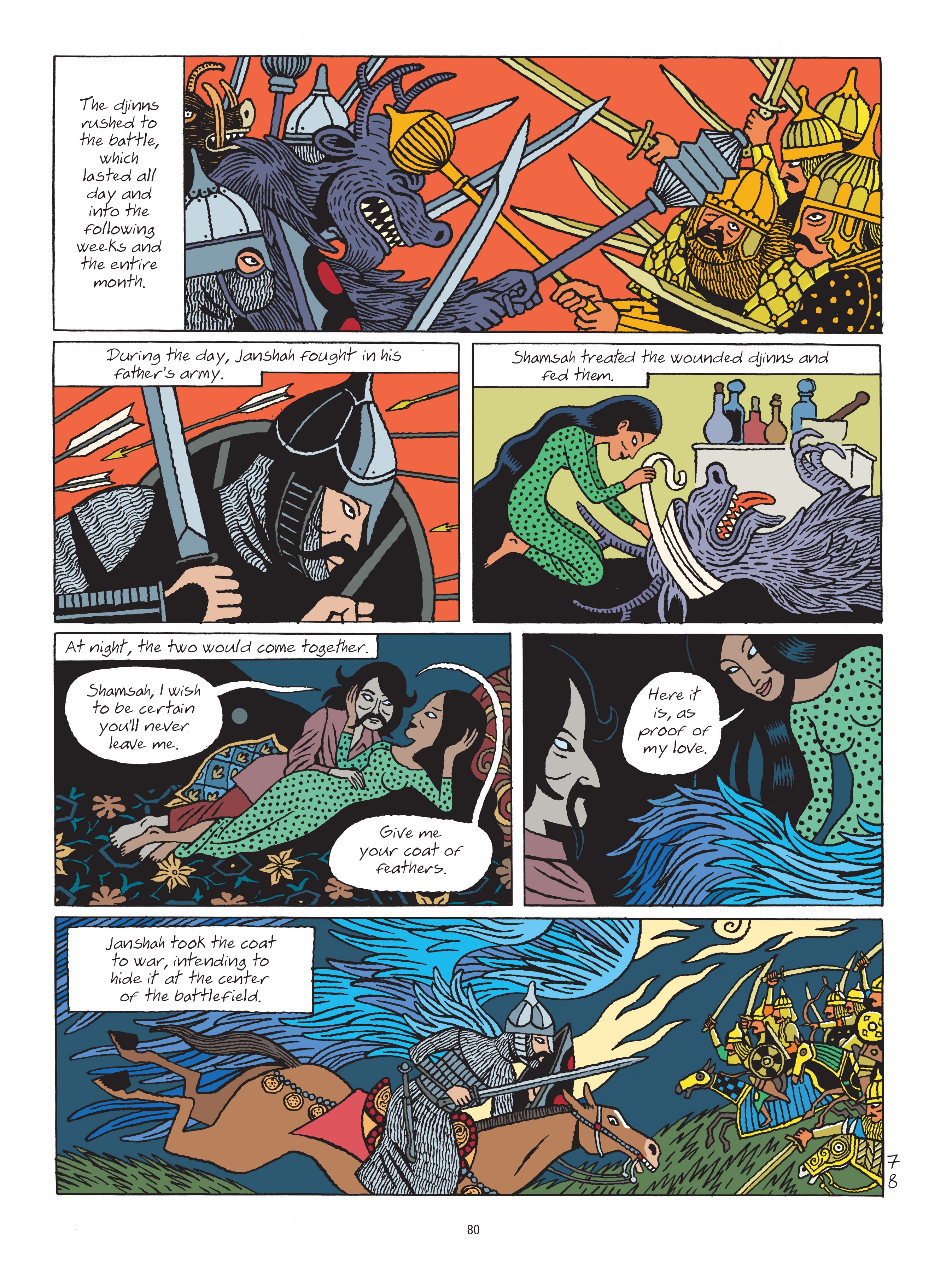 Read online A Tale of a Thousand and One Nights: HASIB & the Queen of Serpents comic -  Issue # TPB - 80