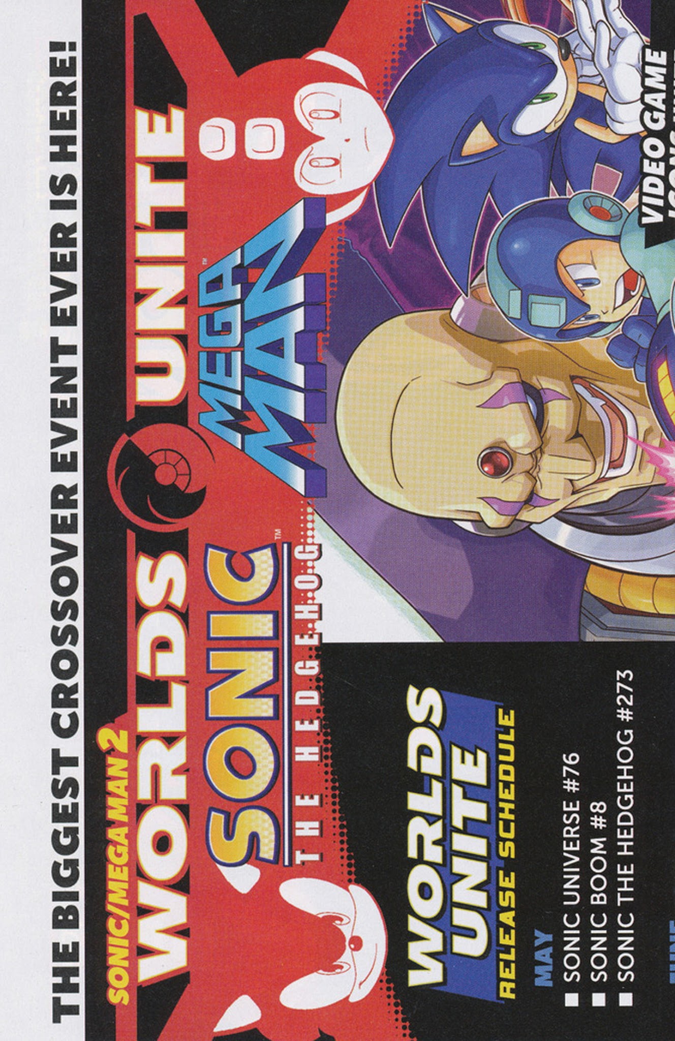 Read online Free Comic Book Day 2015 comic -  Issue # Sonic the Hedgehog - Mega Man Worlds Unite Prelude - 24