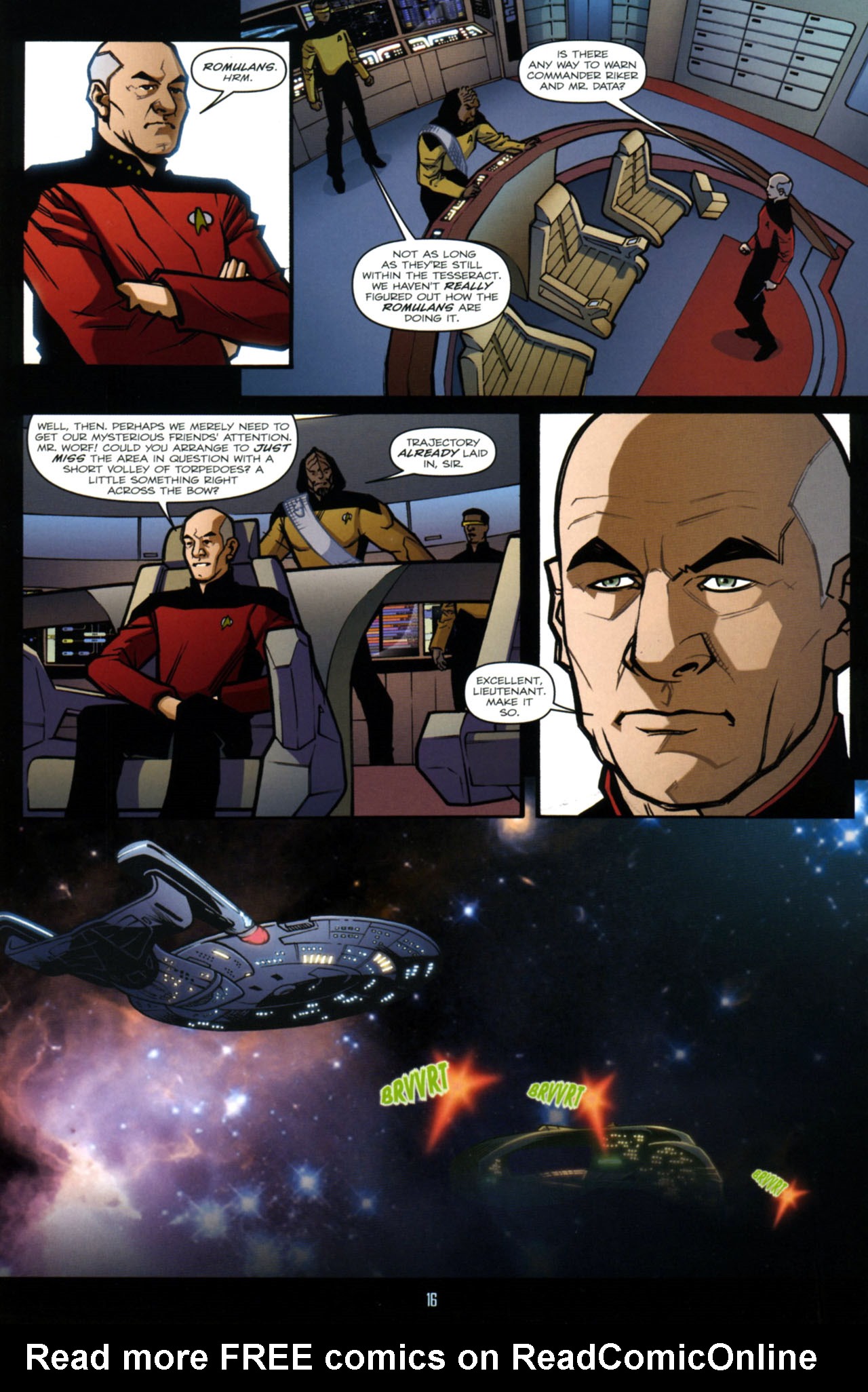 Read online Star Trek: The Next Generation: Intelligence Gathering comic -  Issue #1 - 19