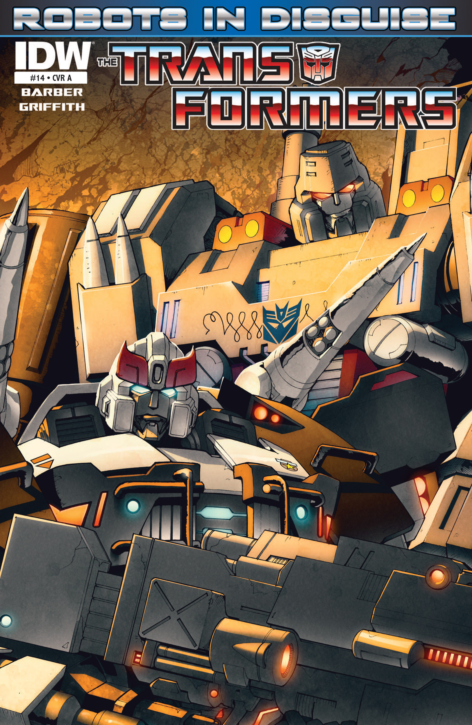 Read online Transformers: Robots In Disguise (2012) comic -  Issue #14 - 1