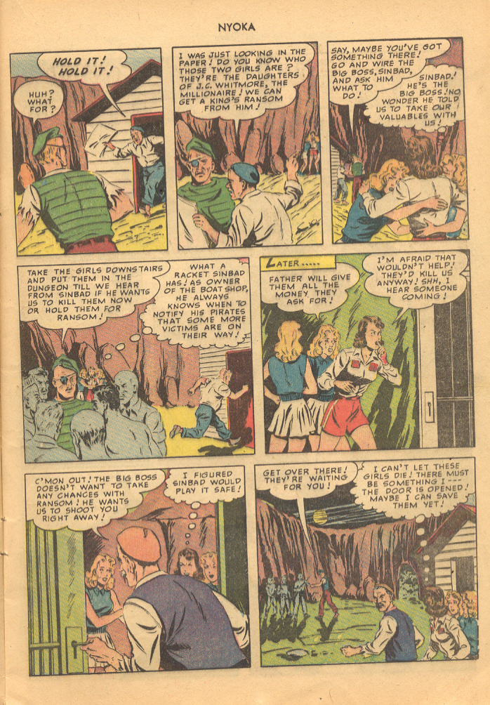 Read online Nyoka the Jungle Girl (1945) comic -  Issue #42 - 17