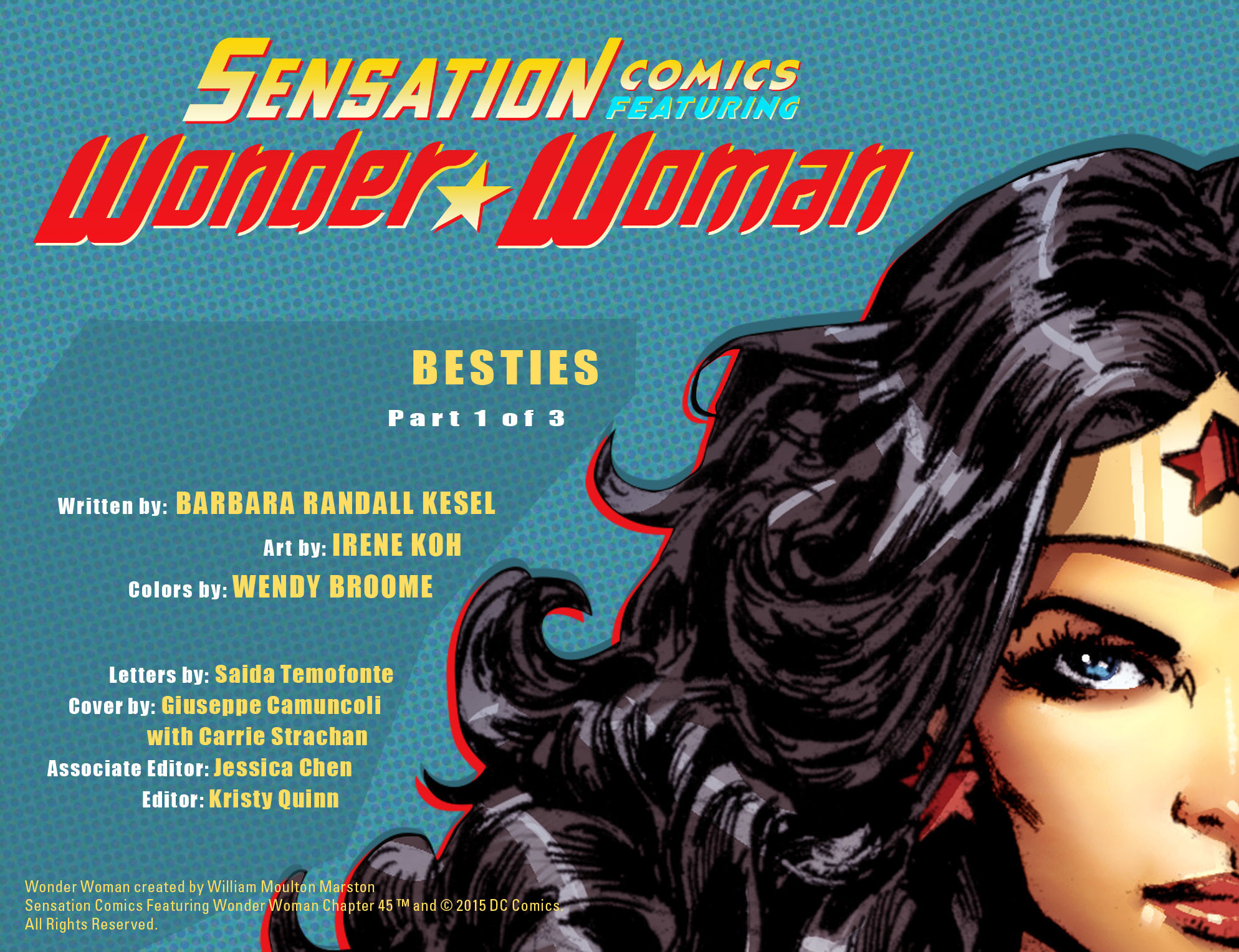 Read online Sensation Comics Featuring Wonder Woman comic -  Issue #45 - 3
