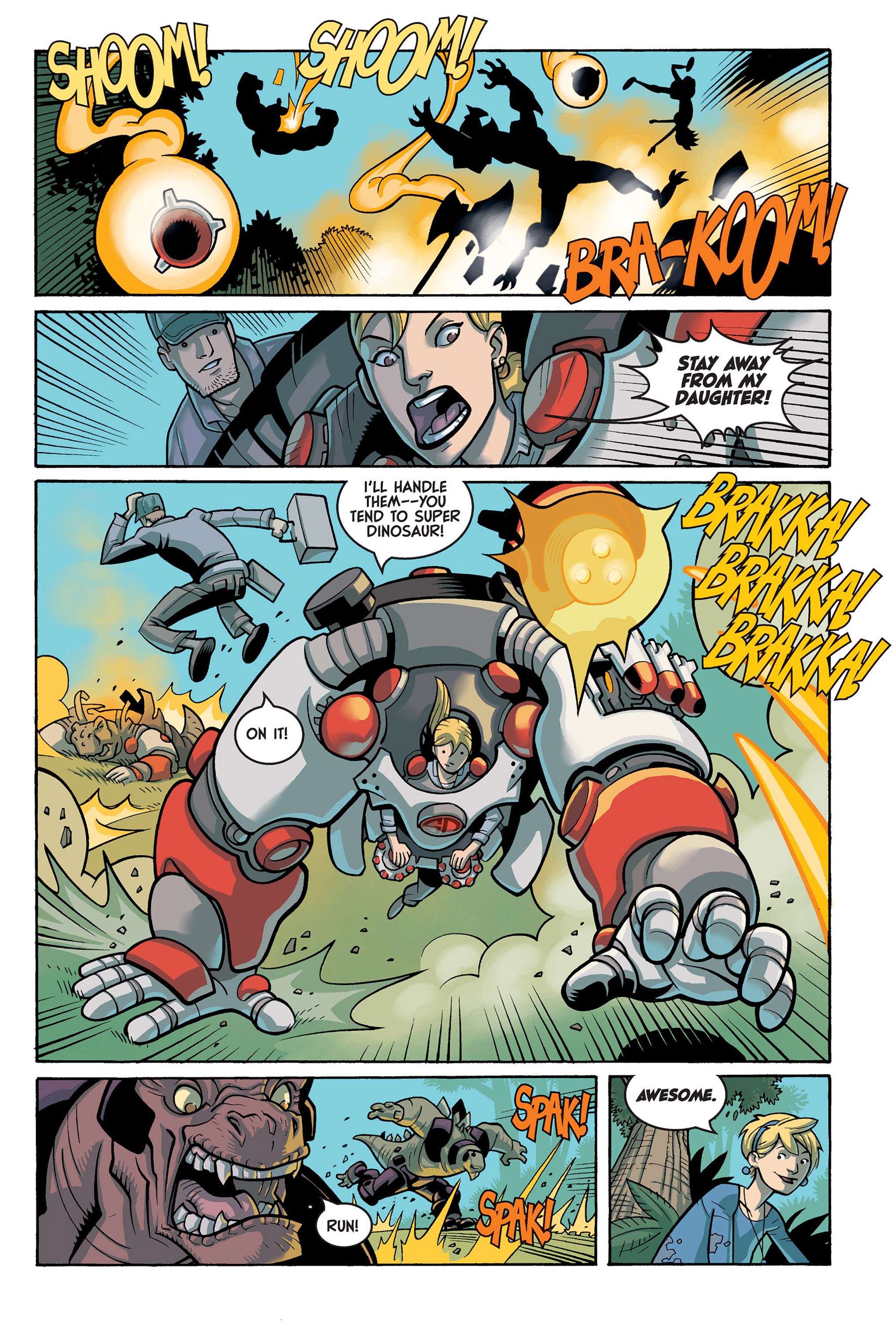 Read online Super Dinosaur (2011) comic -  Issue # _TPB 2 - 109