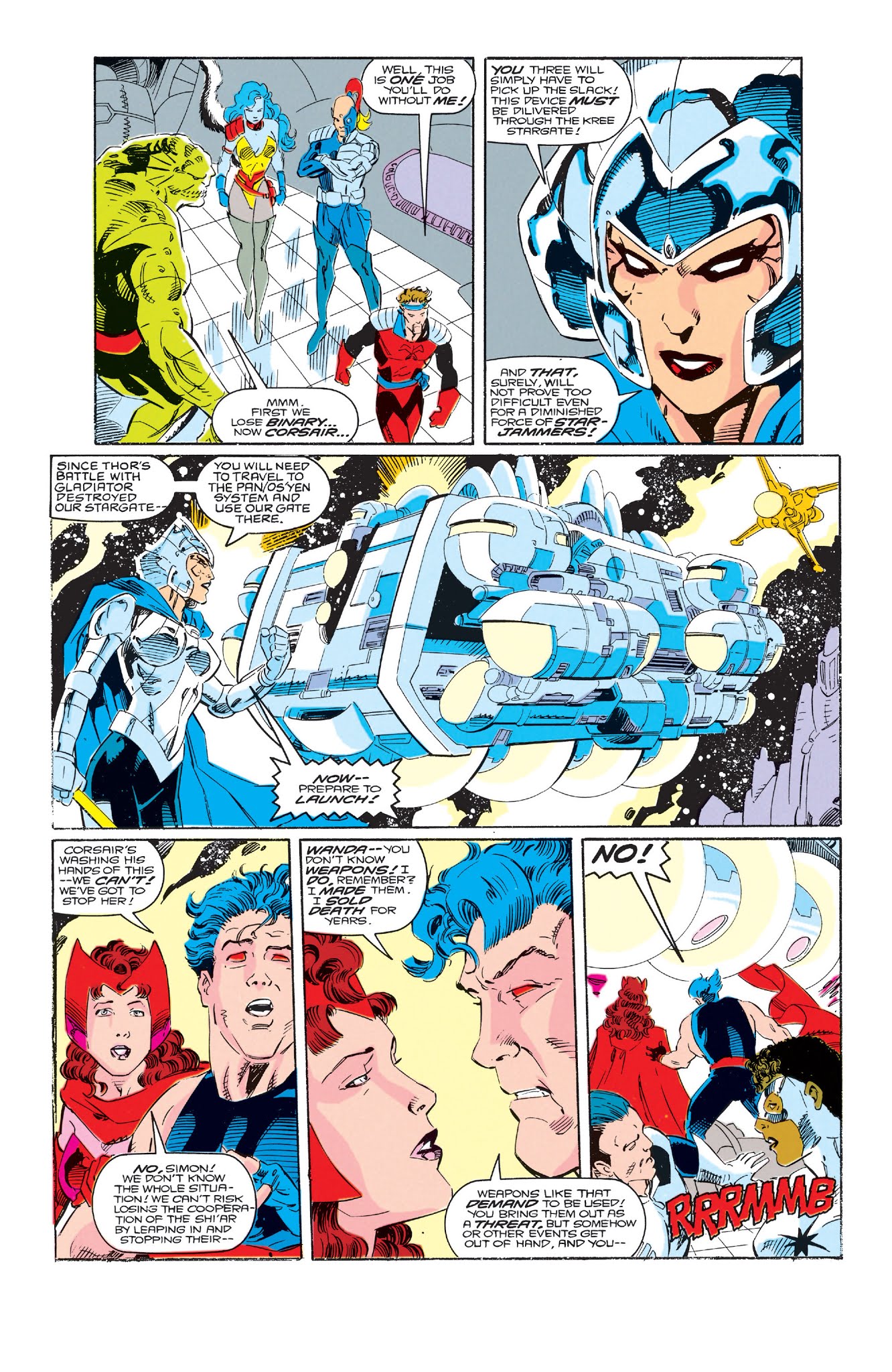Read online Avengers: Galactic Storm comic -  Issue # TPB 1 (Part 3) - 34