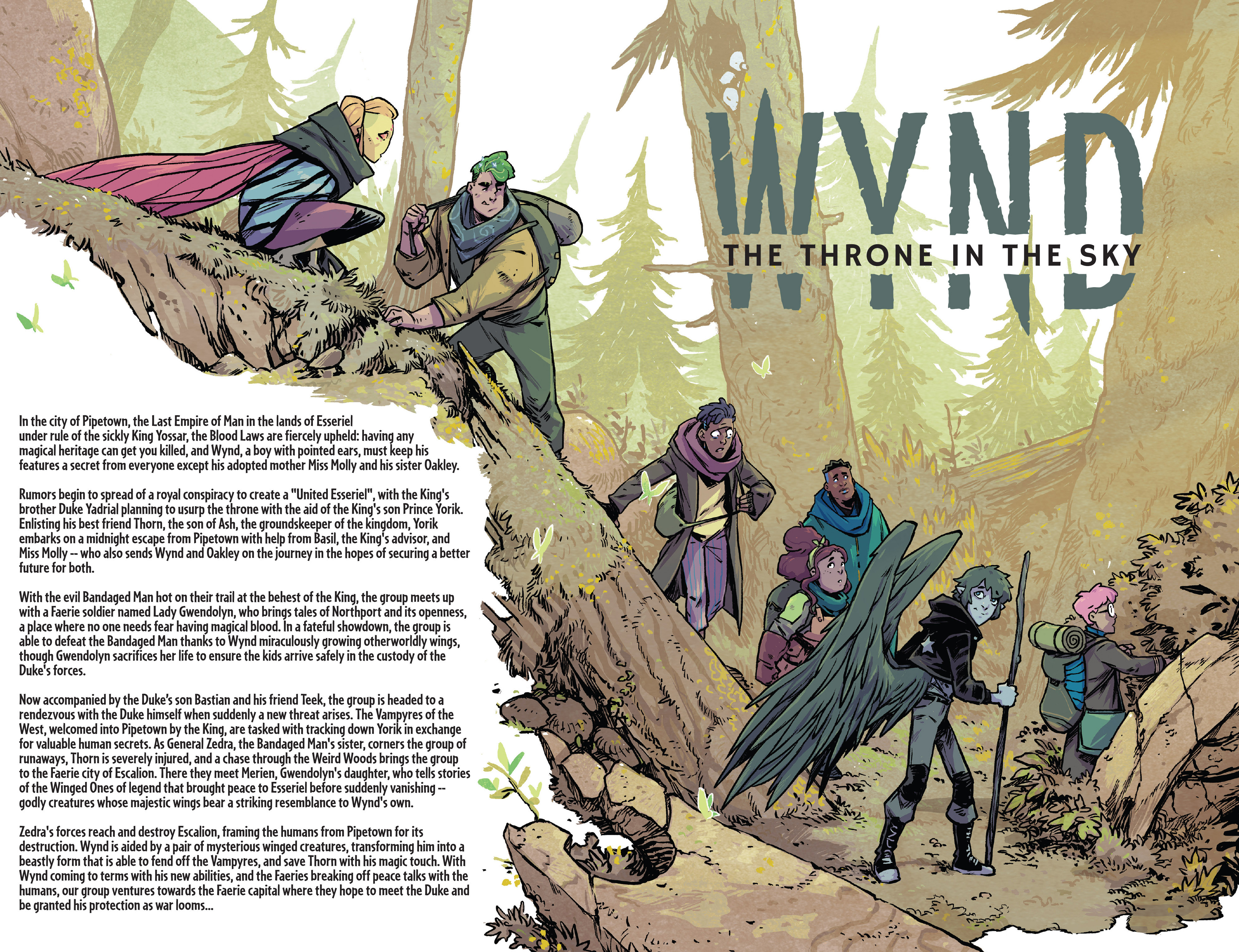Read online Wynd: The Throne In The Sky comic -  Issue #1 - 14