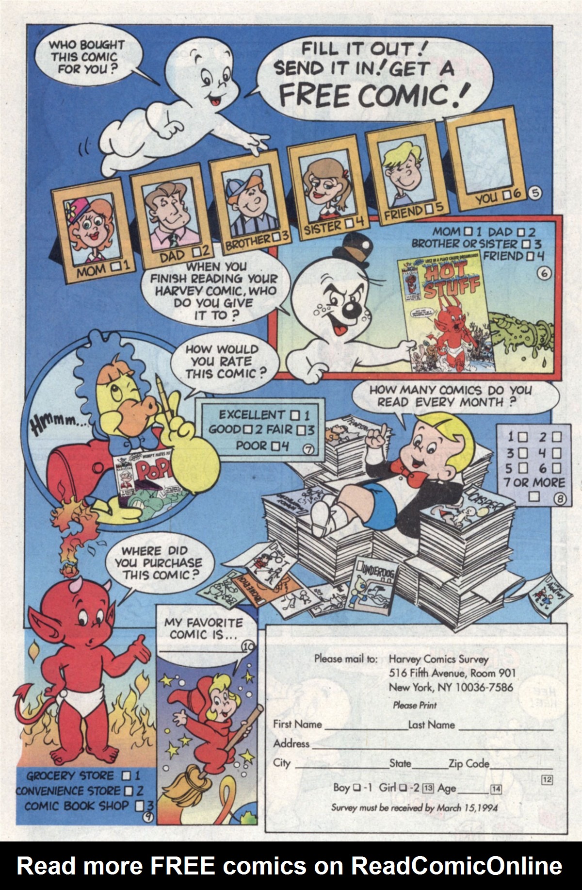 Read online Casper the Friendly Ghost (1991) comic -  Issue #21 - 10