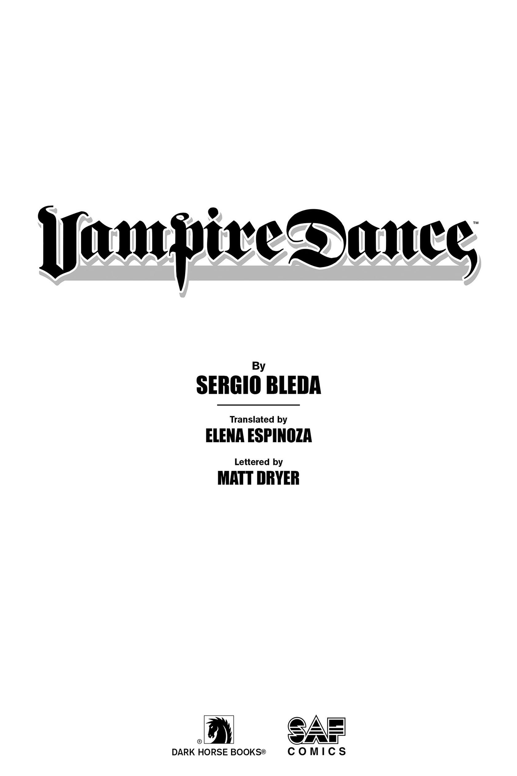 Read online Vampire Dance comic -  Issue # TPB (Part 1) - 4