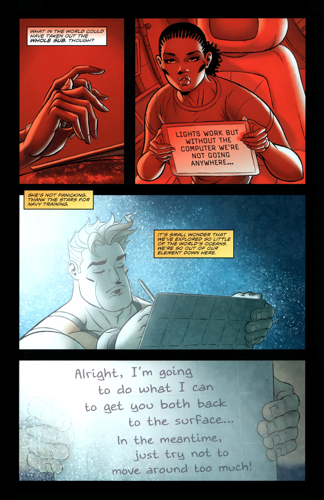 Read online Ian Churchill's Marineman comic -  Issue #4 - 6