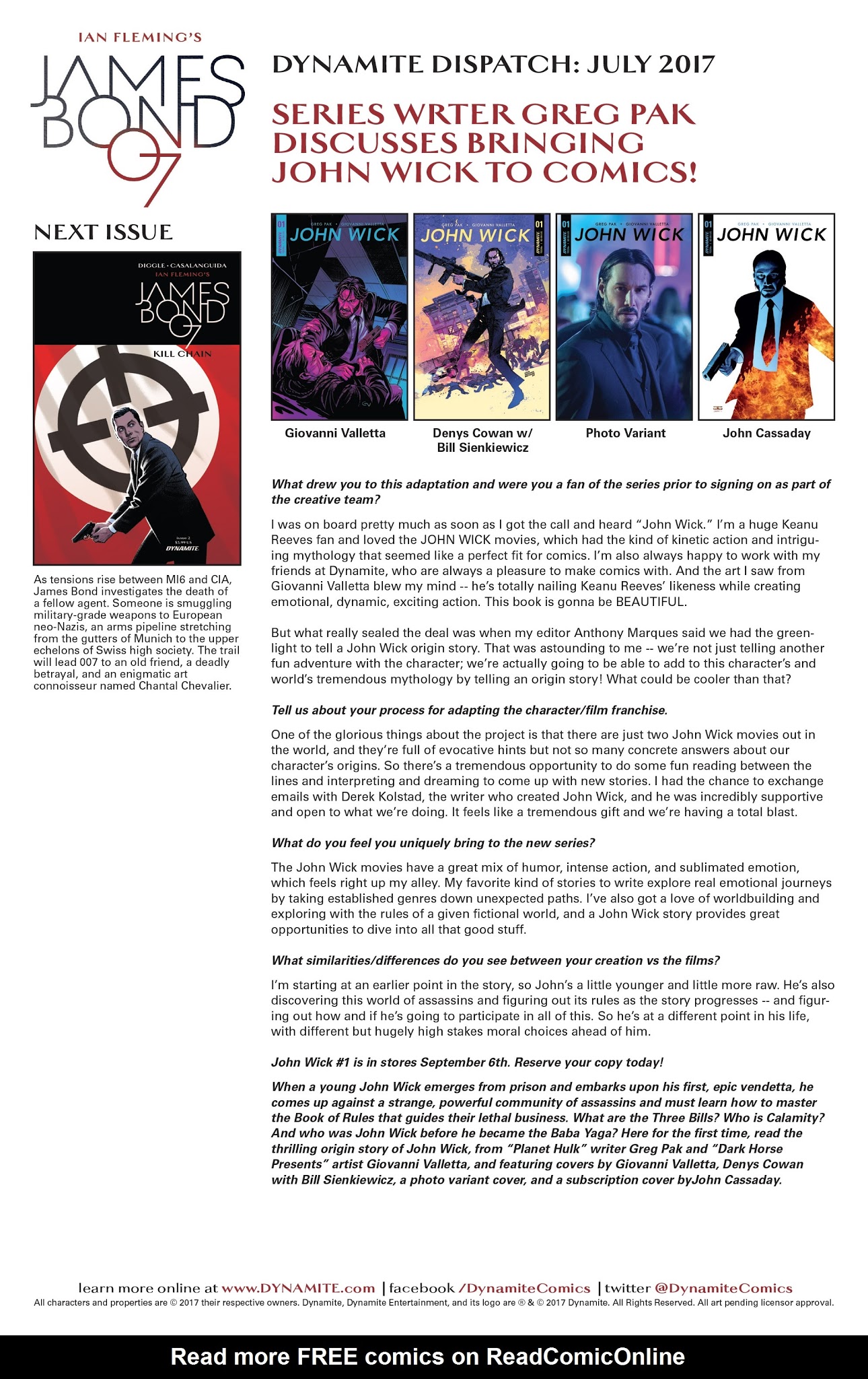 Read online James Bond: Kill Chain comic -  Issue #1 - 23