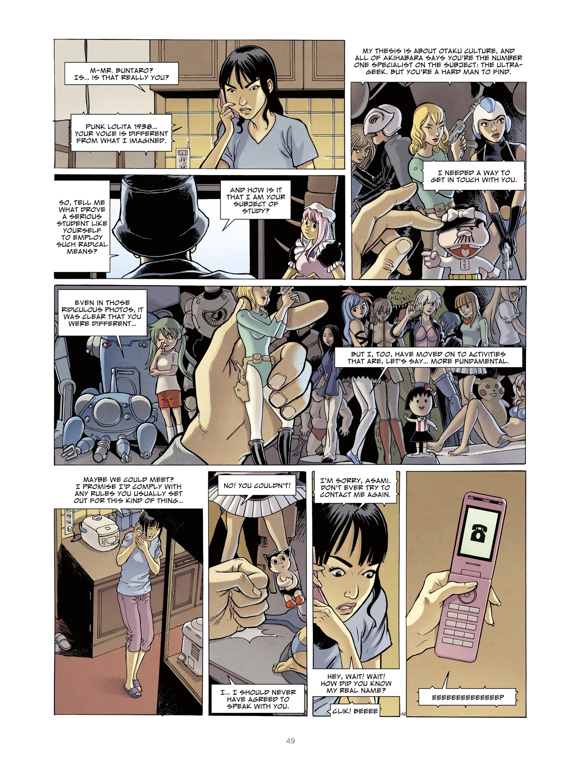 Read online Otaku Blue comic -  Issue #1 - 49