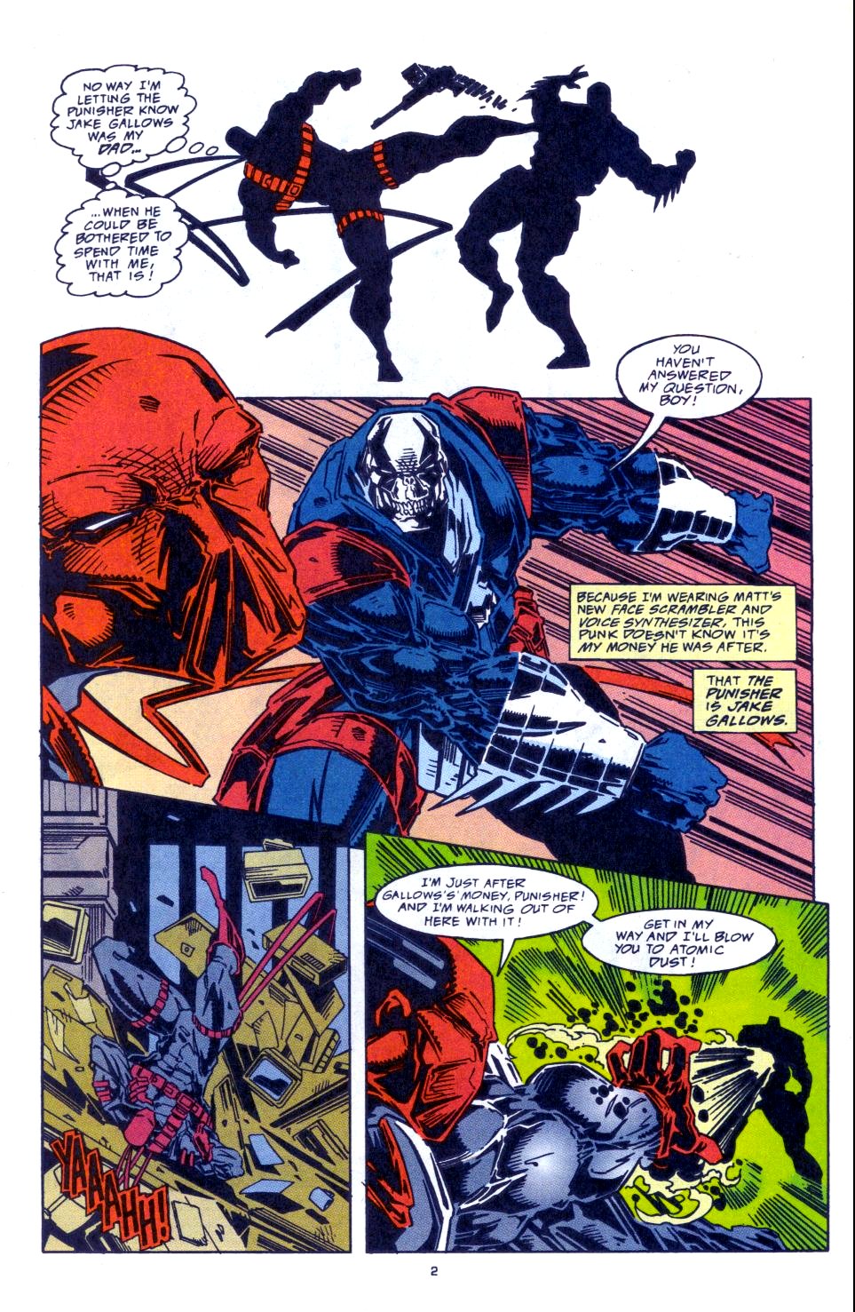 Read online Punisher 2099 comic -  Issue #23 - 3