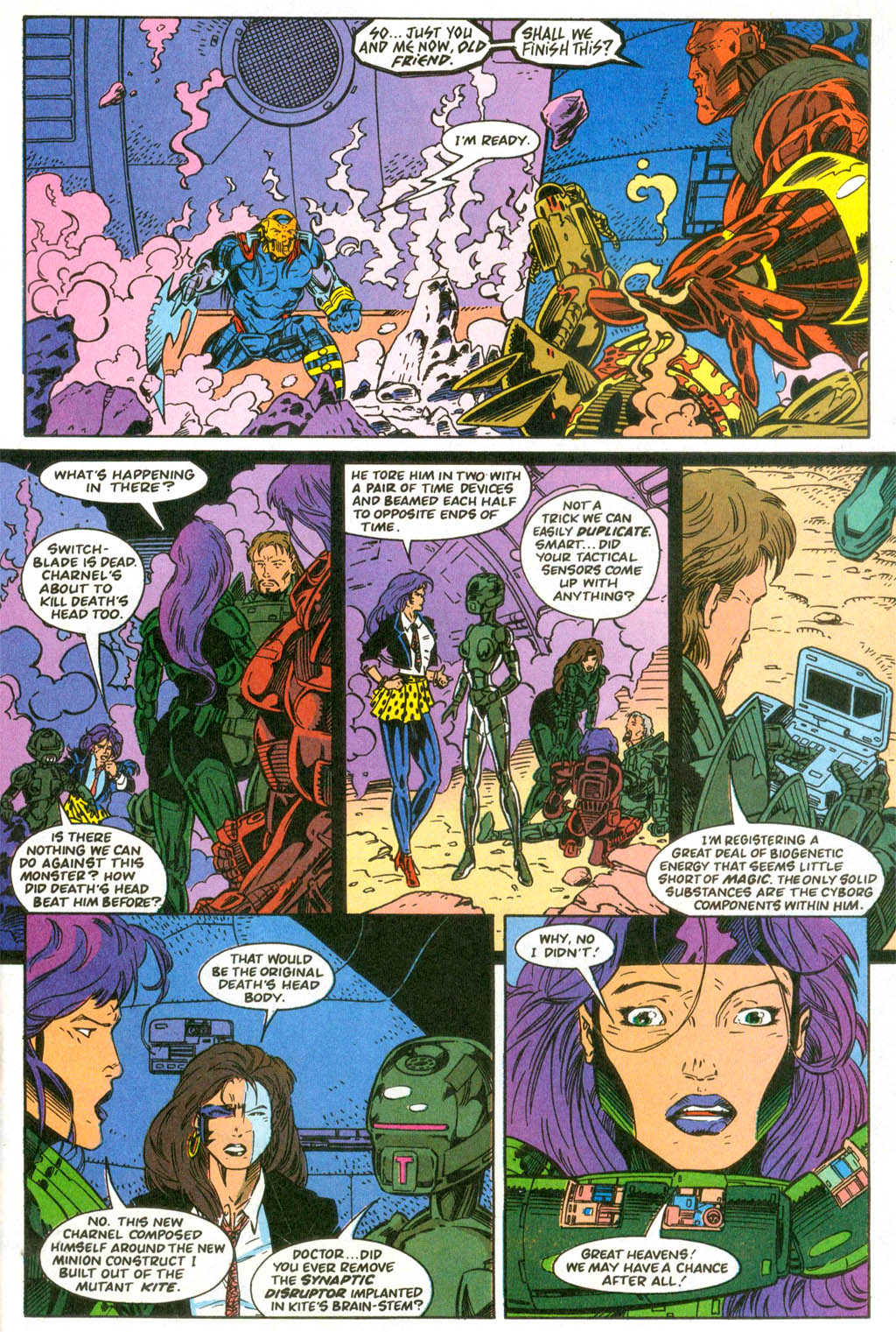 Read online Death's Head II (vol. 2) comic -  Issue #12 - 13