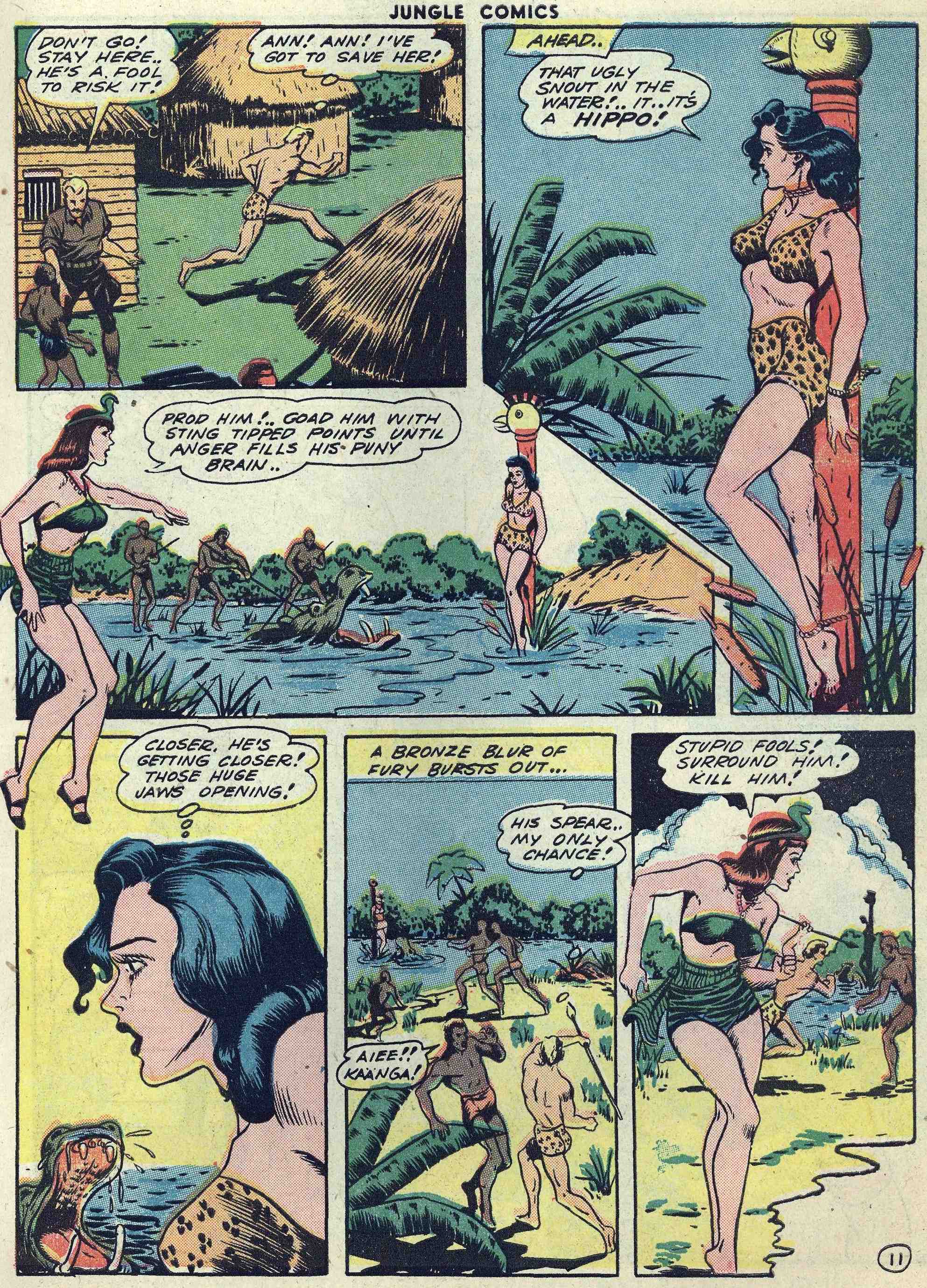 Read online Jungle Comics comic -  Issue #47 - 13