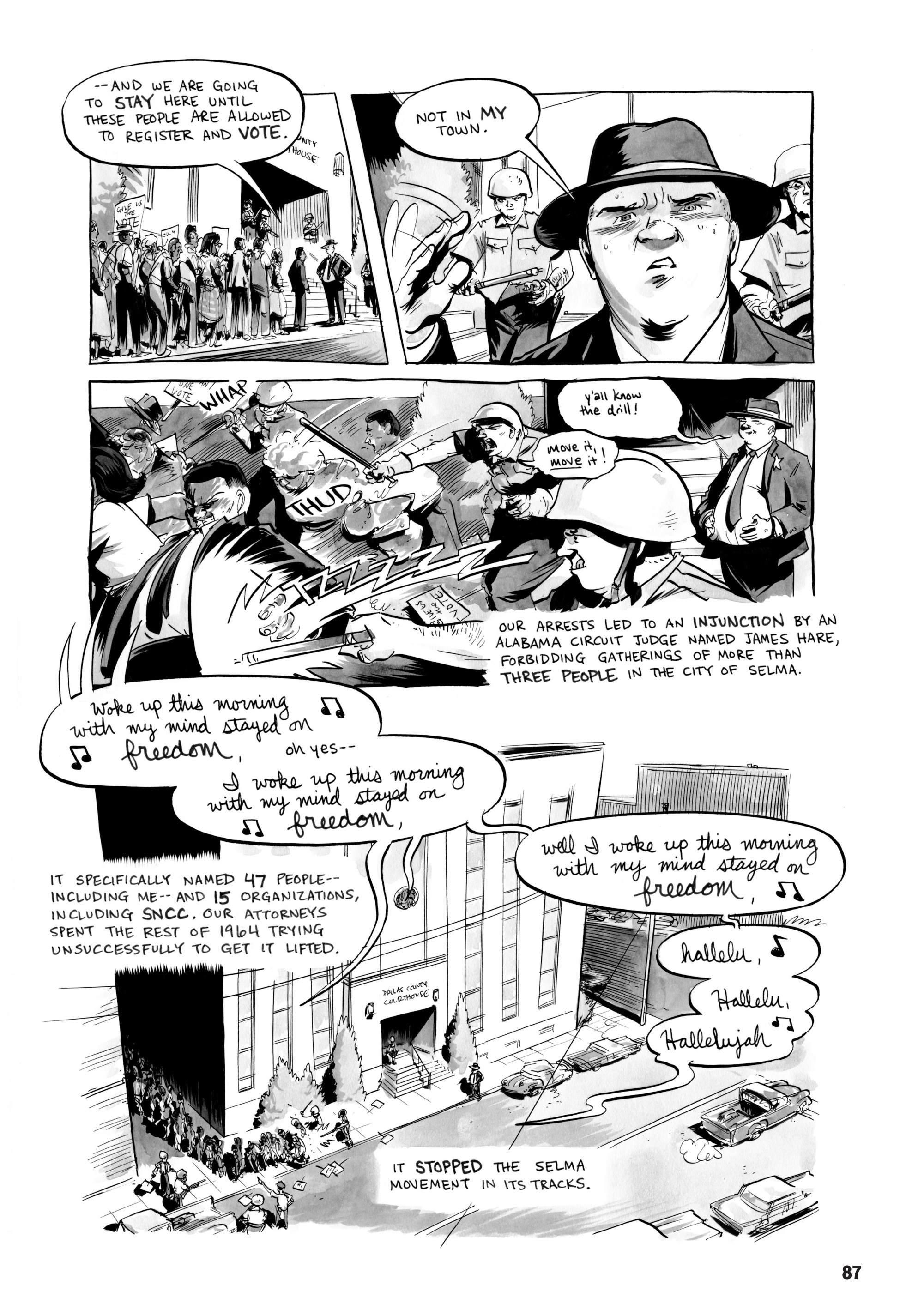 Read online March comic -  Issue #3 - 85