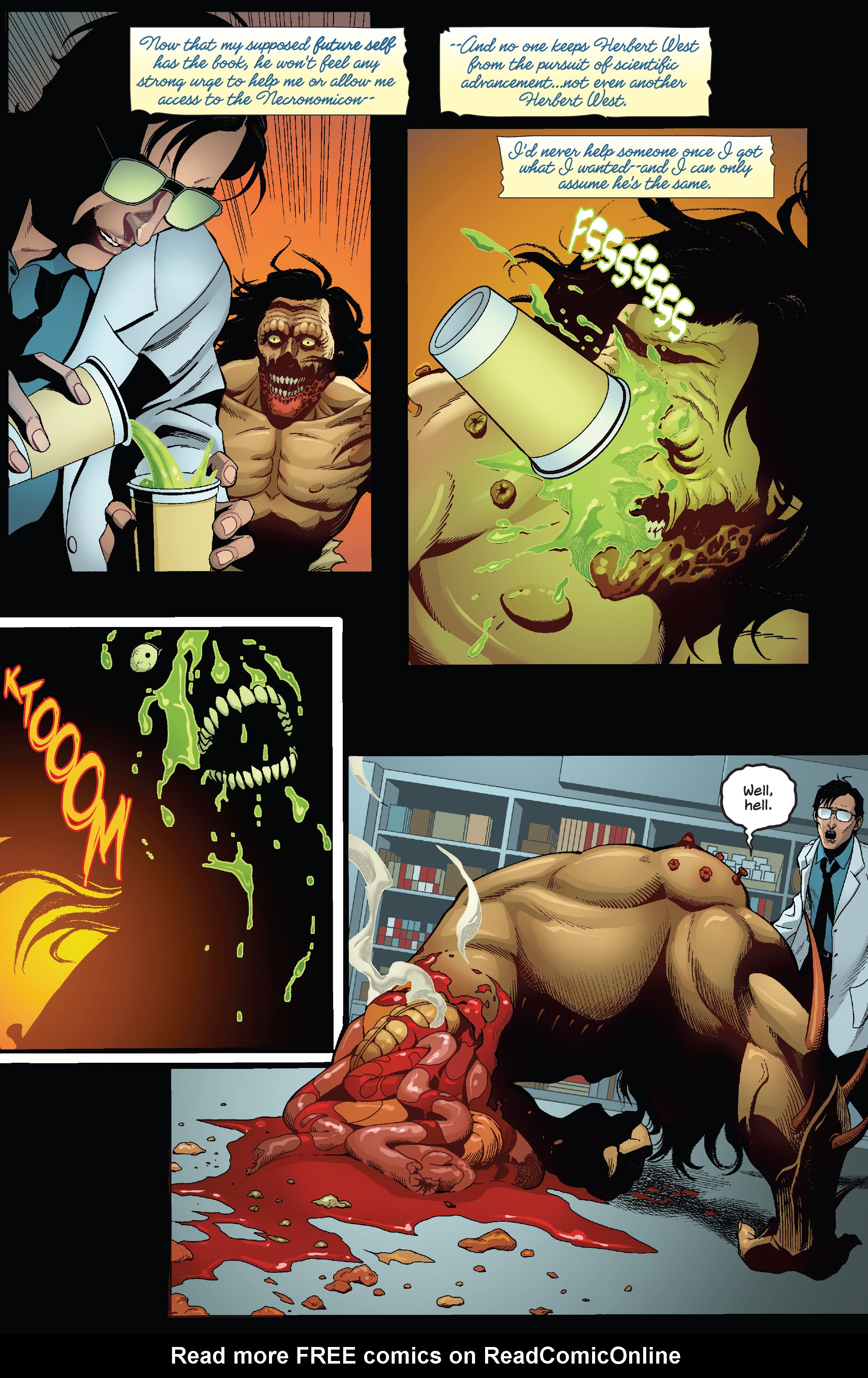 Read online Army of Darkness Vs. Reanimator: Necronomicon Rising comic -  Issue #4 - 16