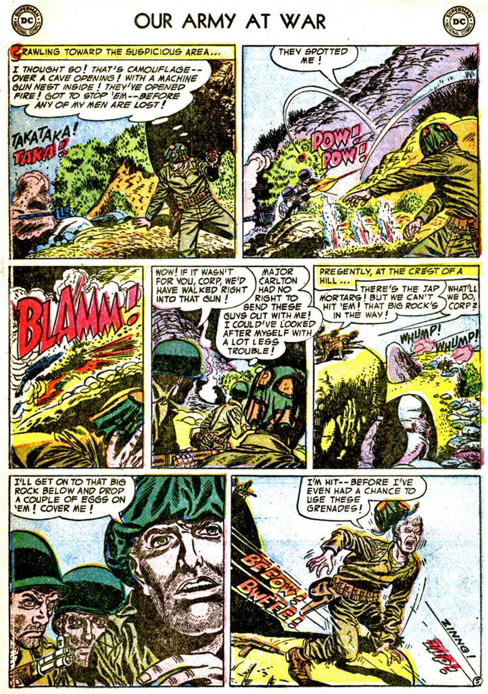 Read online Our Army at War (1952) comic -  Issue #19 - 17